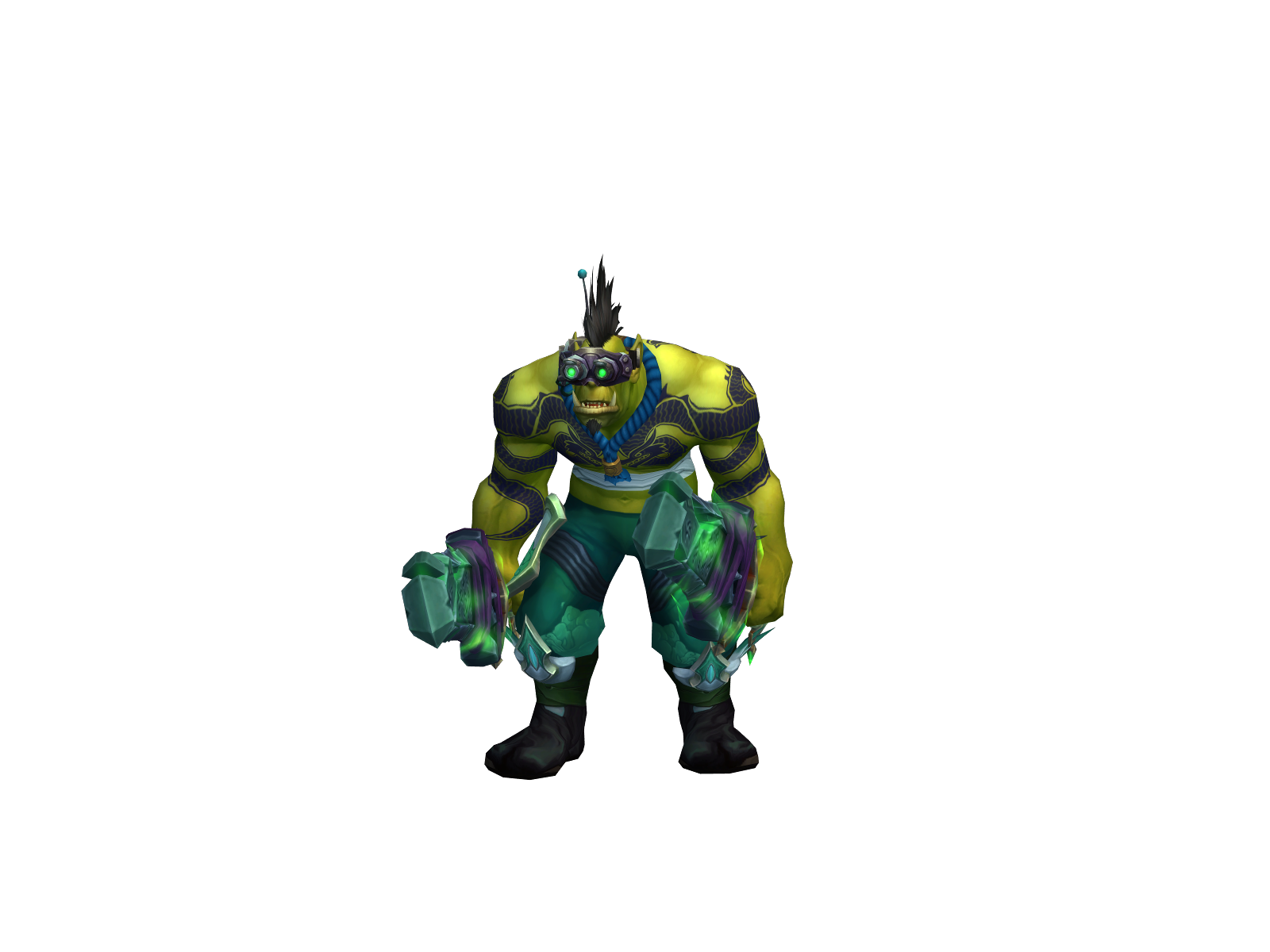 Djfists 3D character render