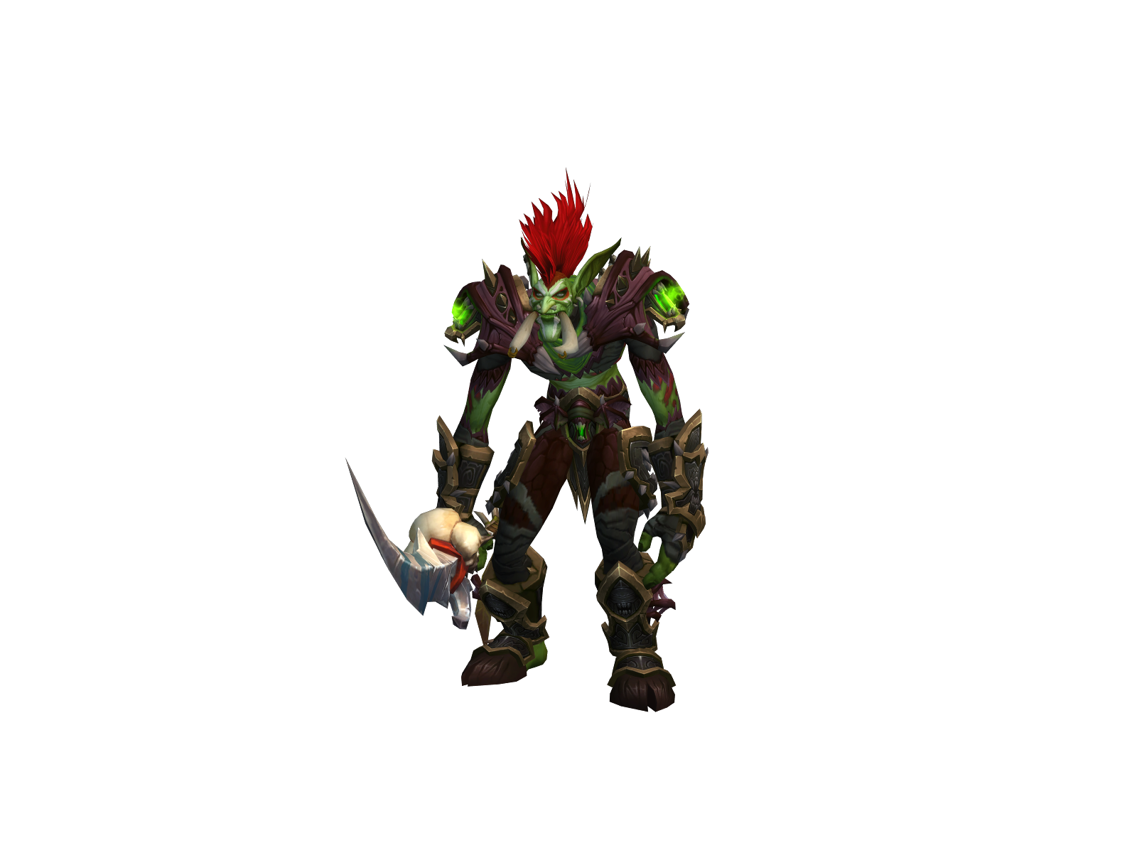 Methok 3D character render