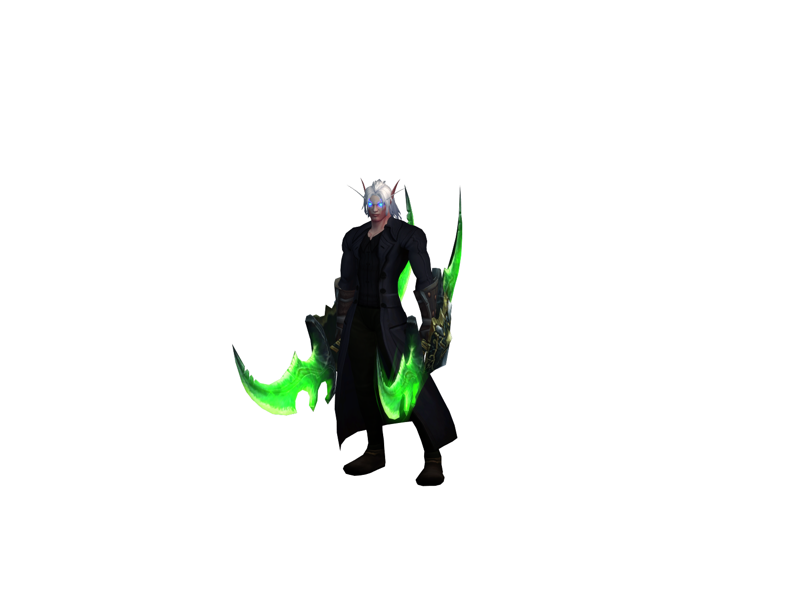 Kéz 3D character render