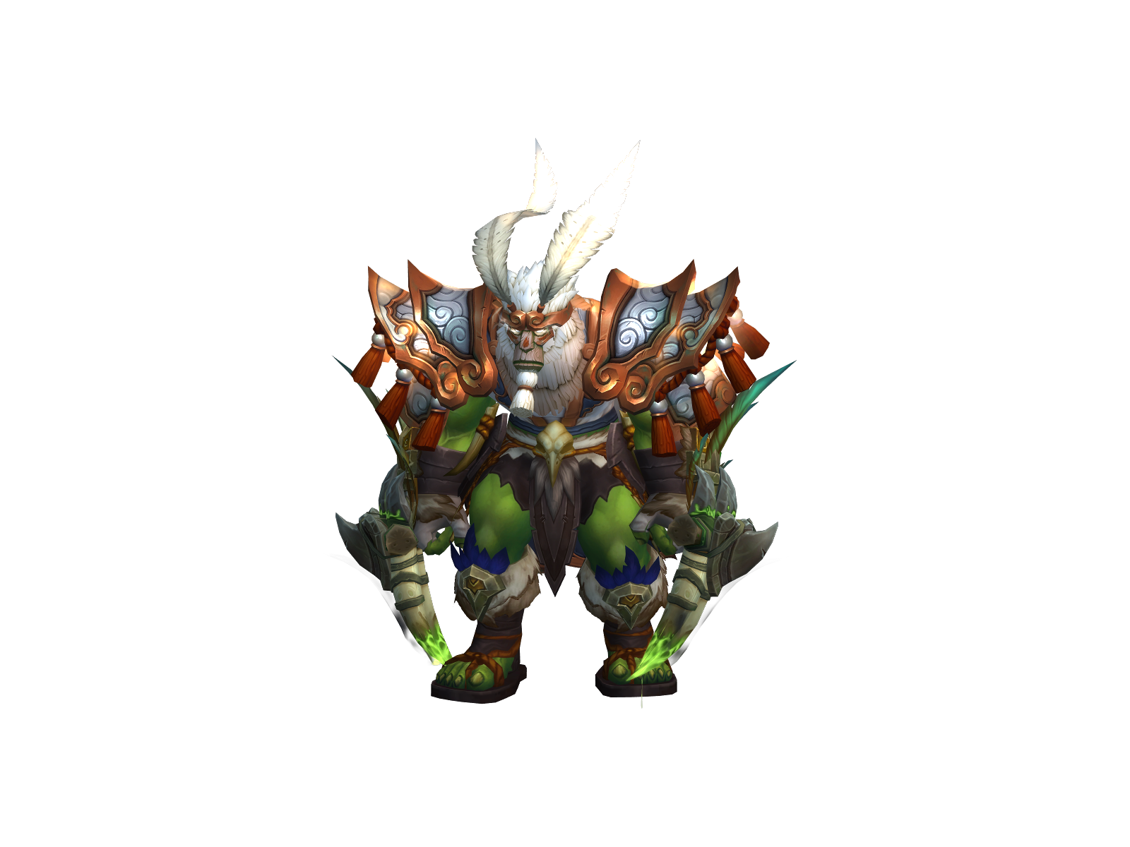 Grusharx 3D character render