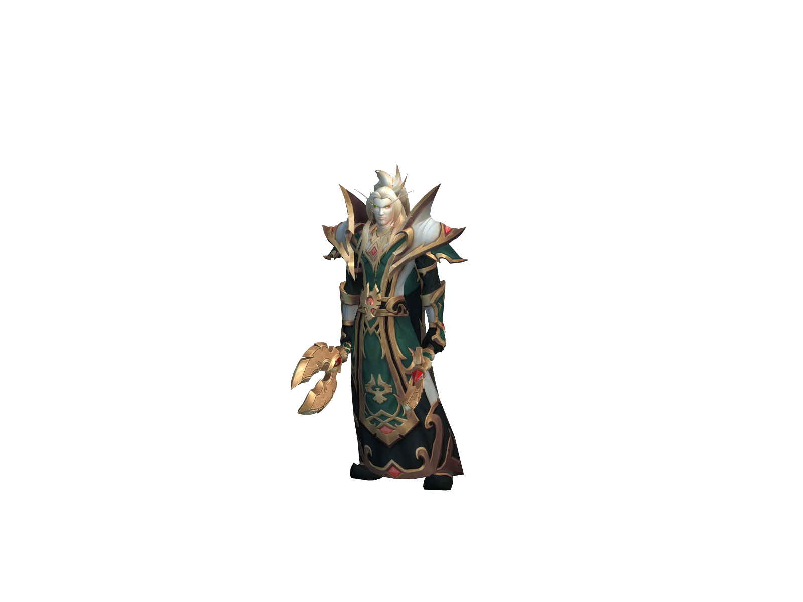 Ellixir 3D character render