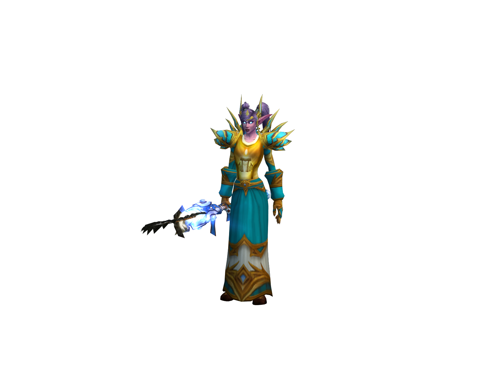 Zaus 3D character render