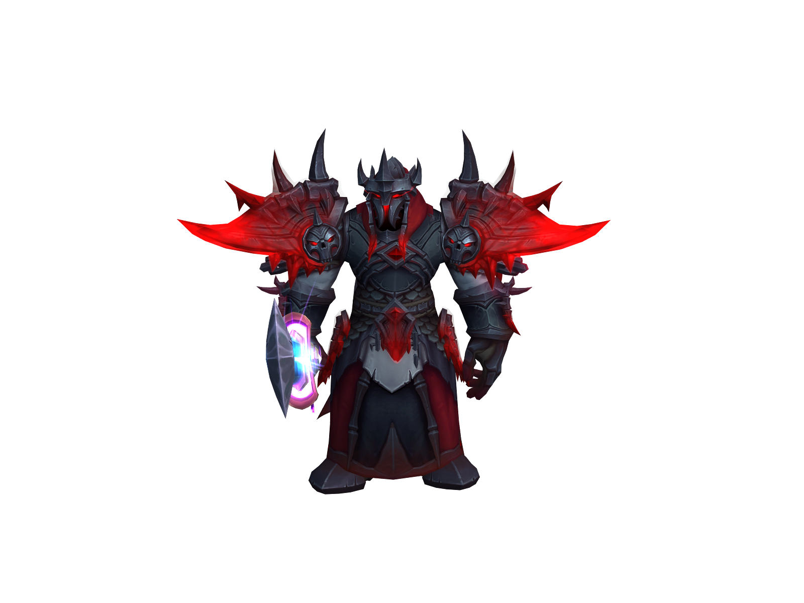 Bigblacbauke 3D character render