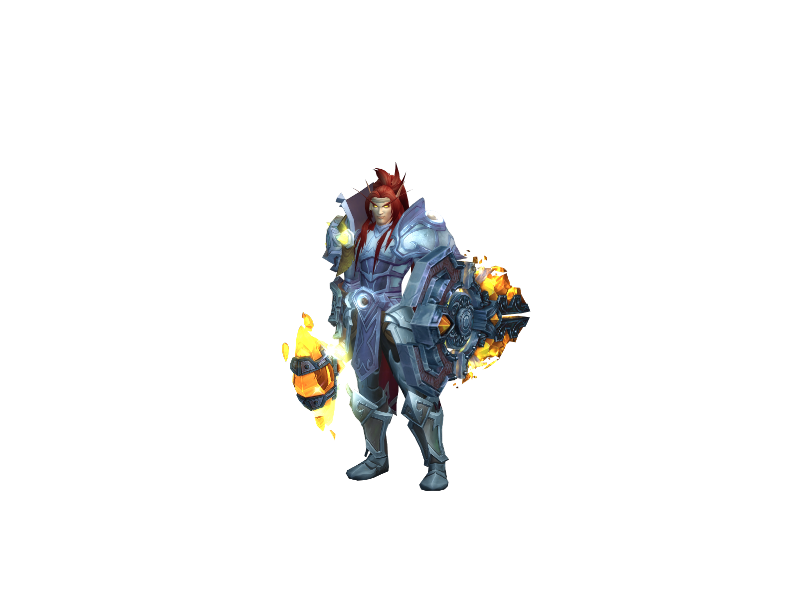 Barris 3D character render