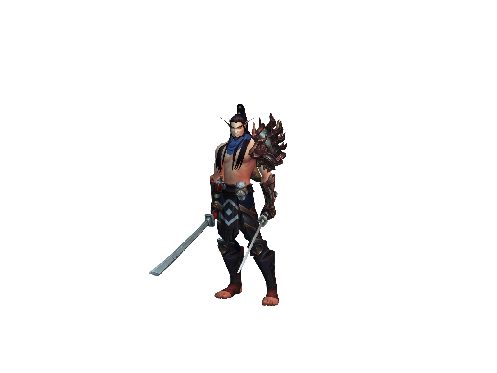 Nakashi 3D character render