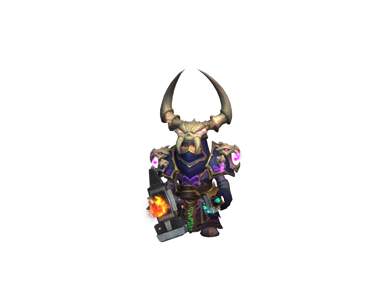 Fysjutton 3D character render