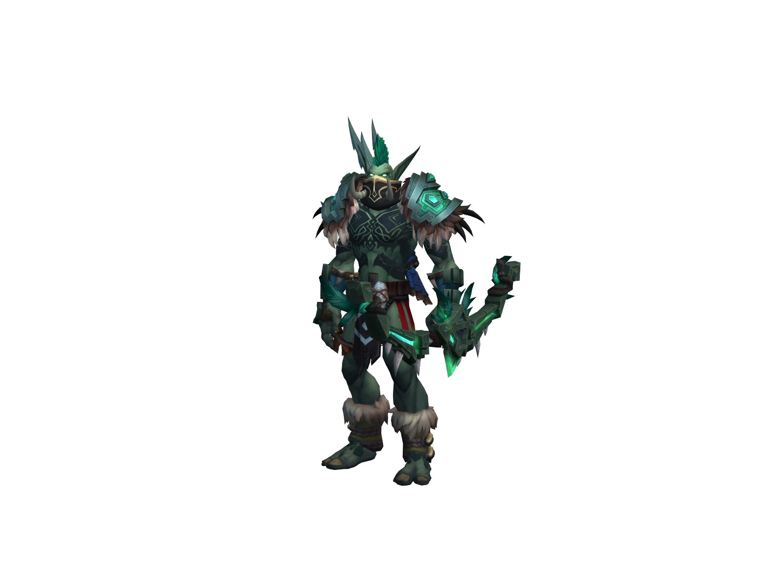 Corswain 3D character render