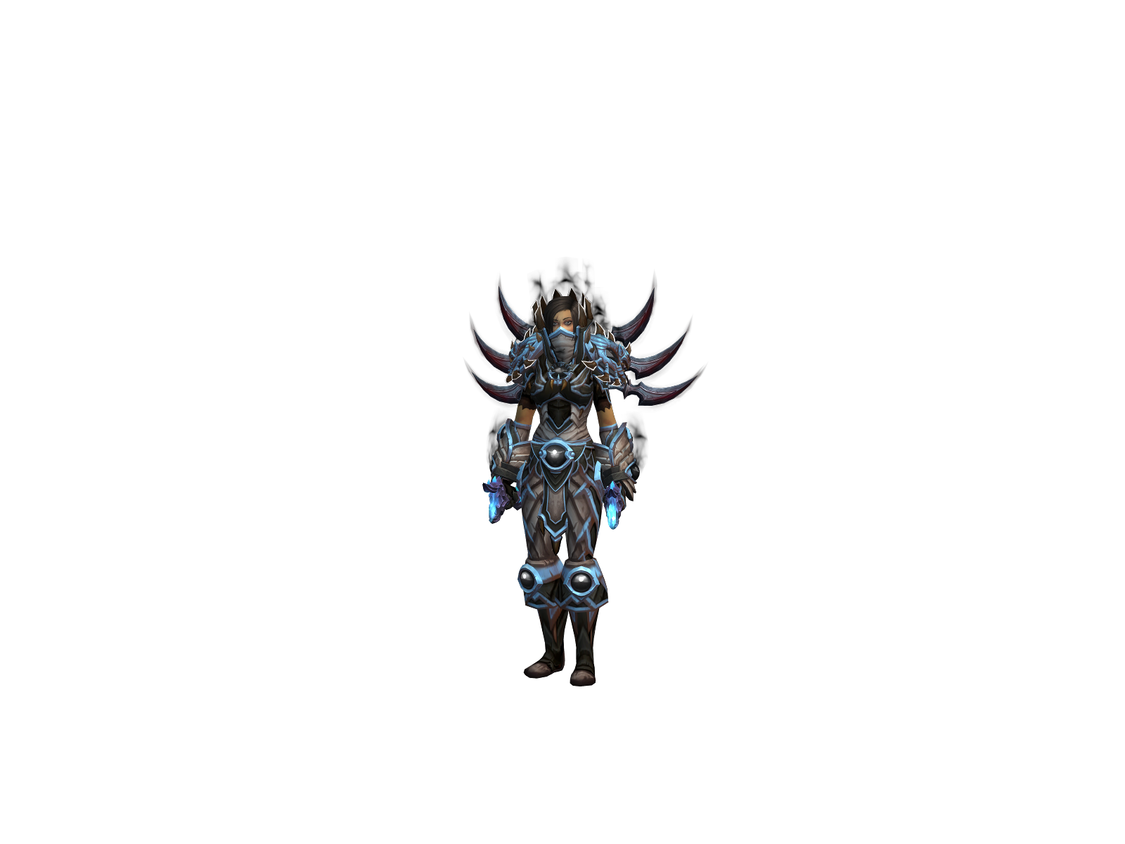 Tsukuyomí 3D character render