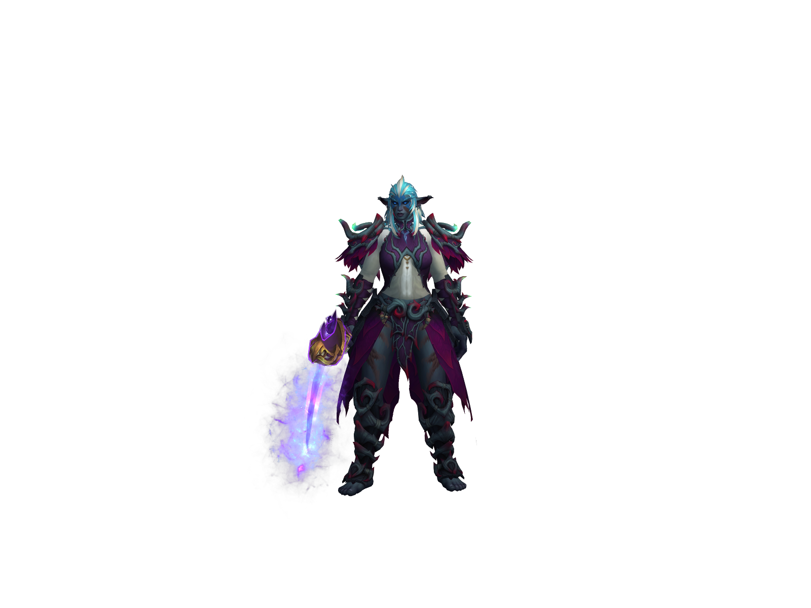 Firebann 3D character render