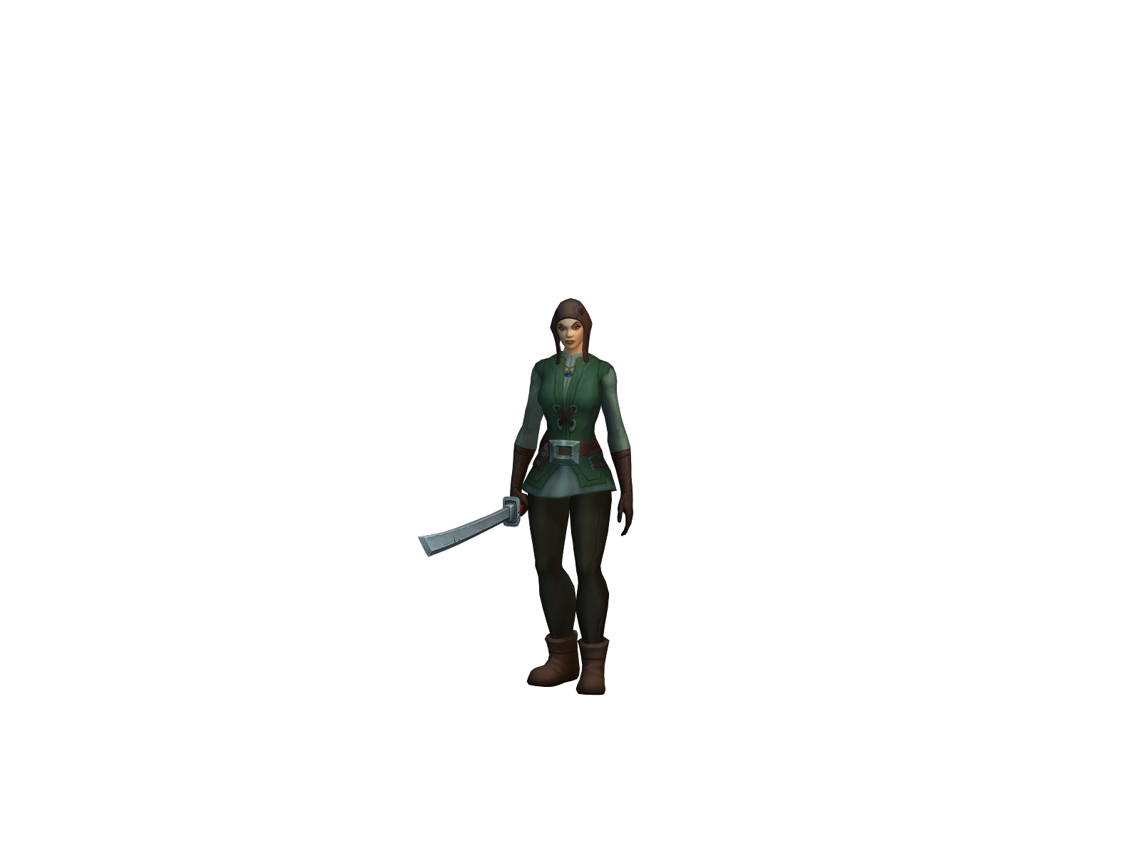 Vlhulret 3D character render