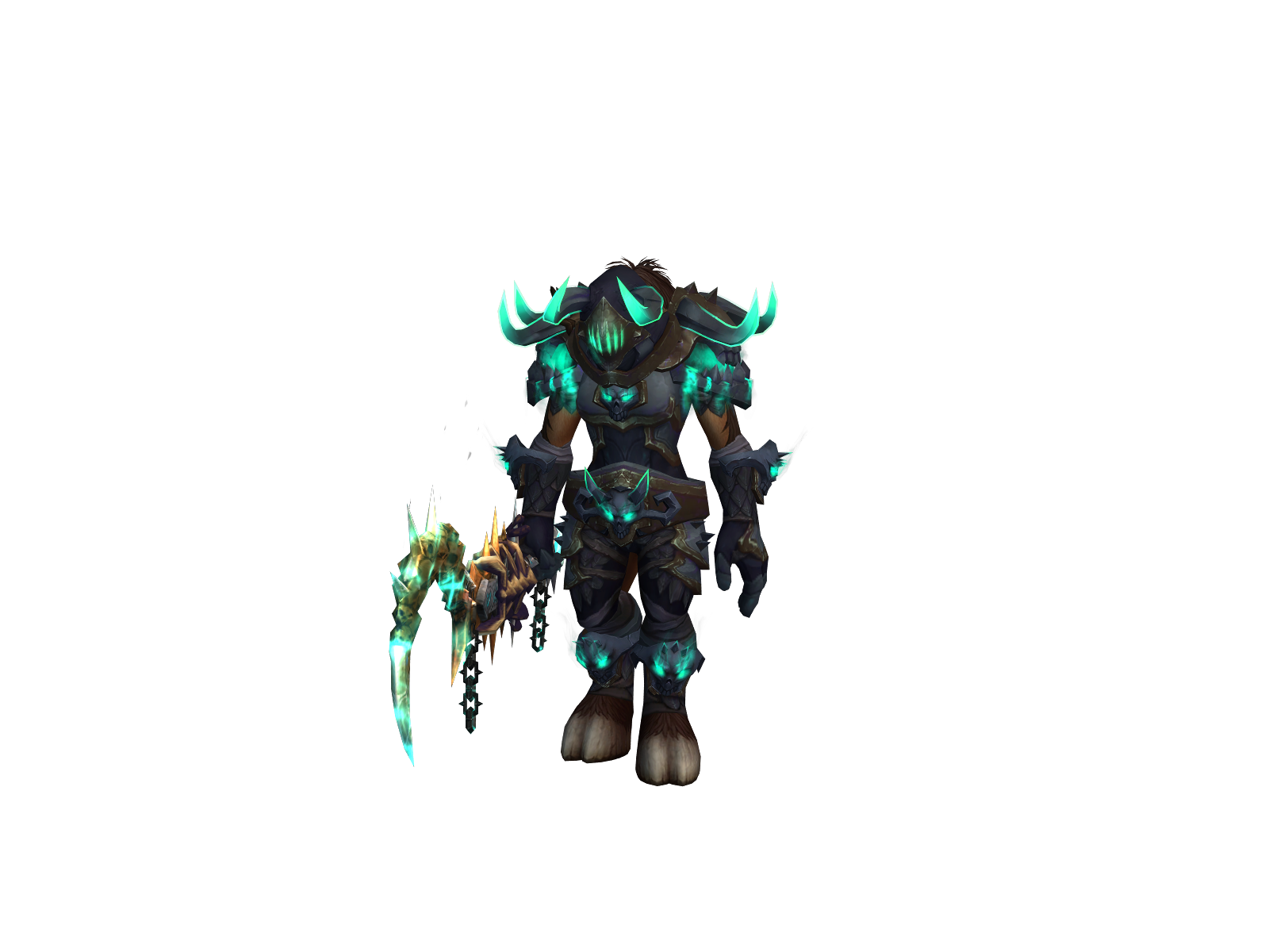 Cowka 3D character render