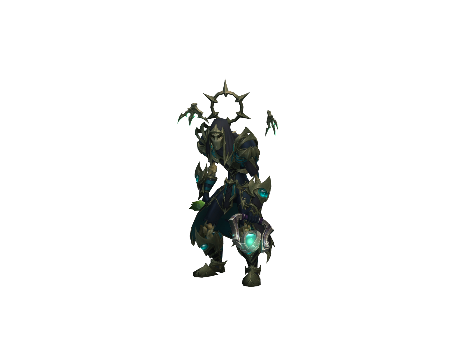 qandracrin 3D character render
