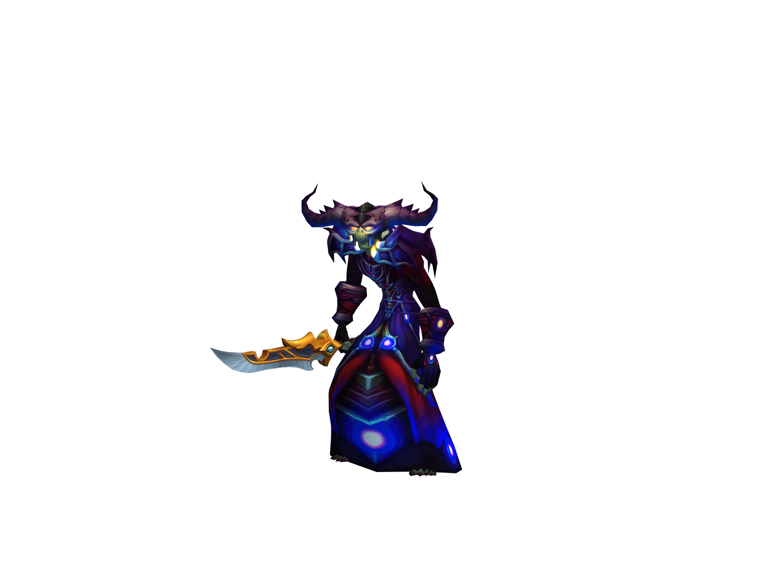 Zakaron 3D character render