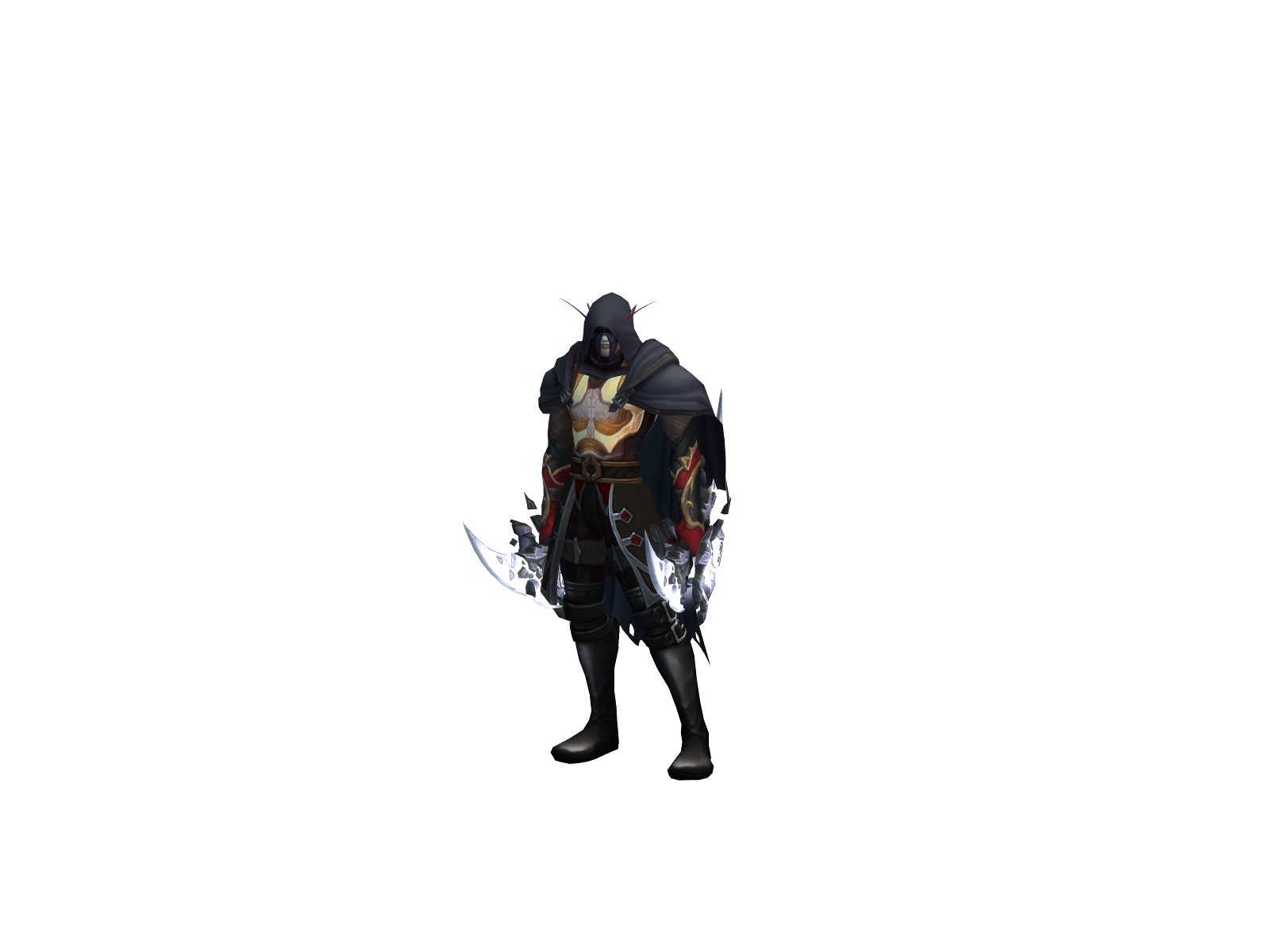 Neggan 3D character render