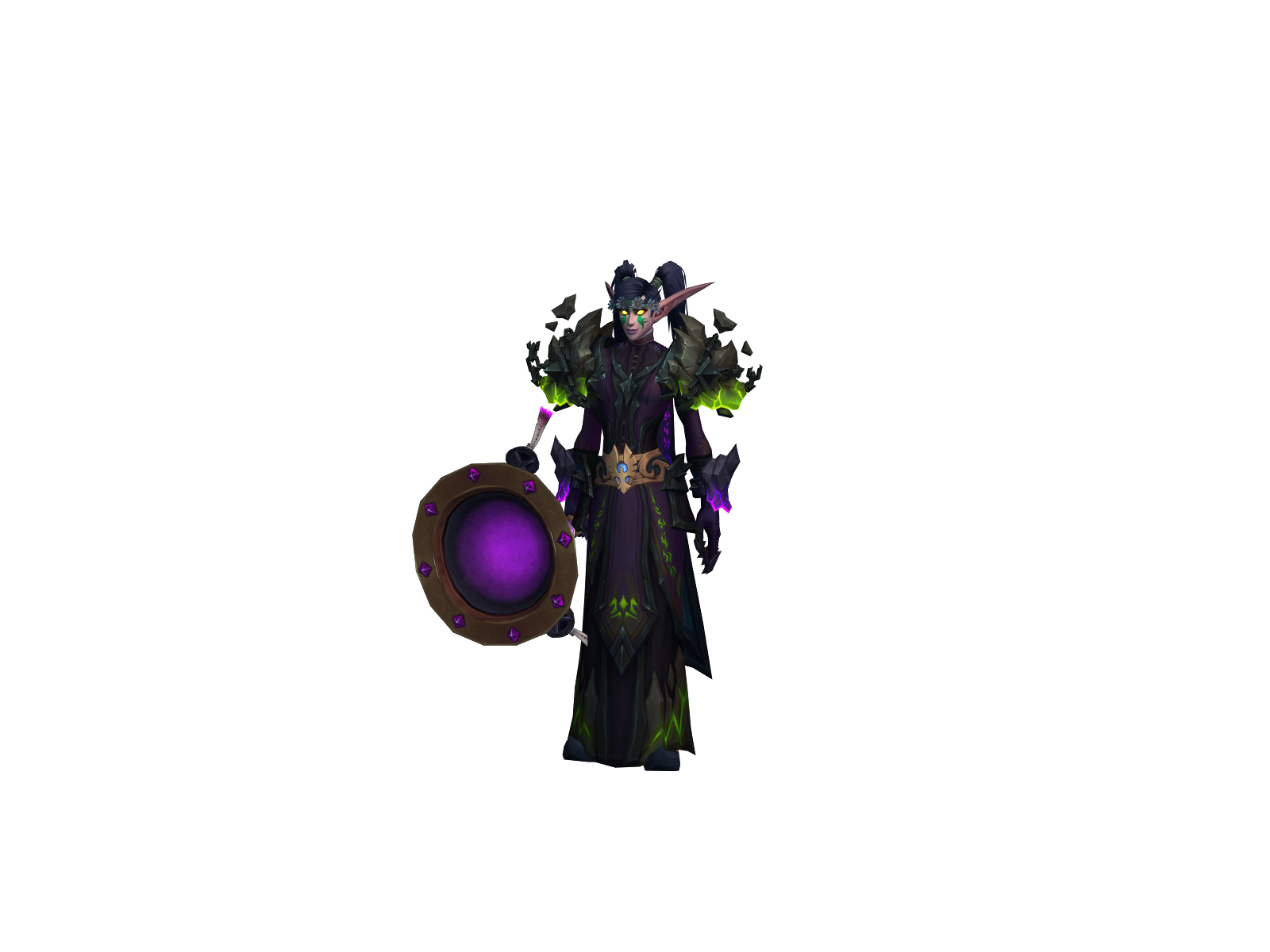 Aafret 3D character render
