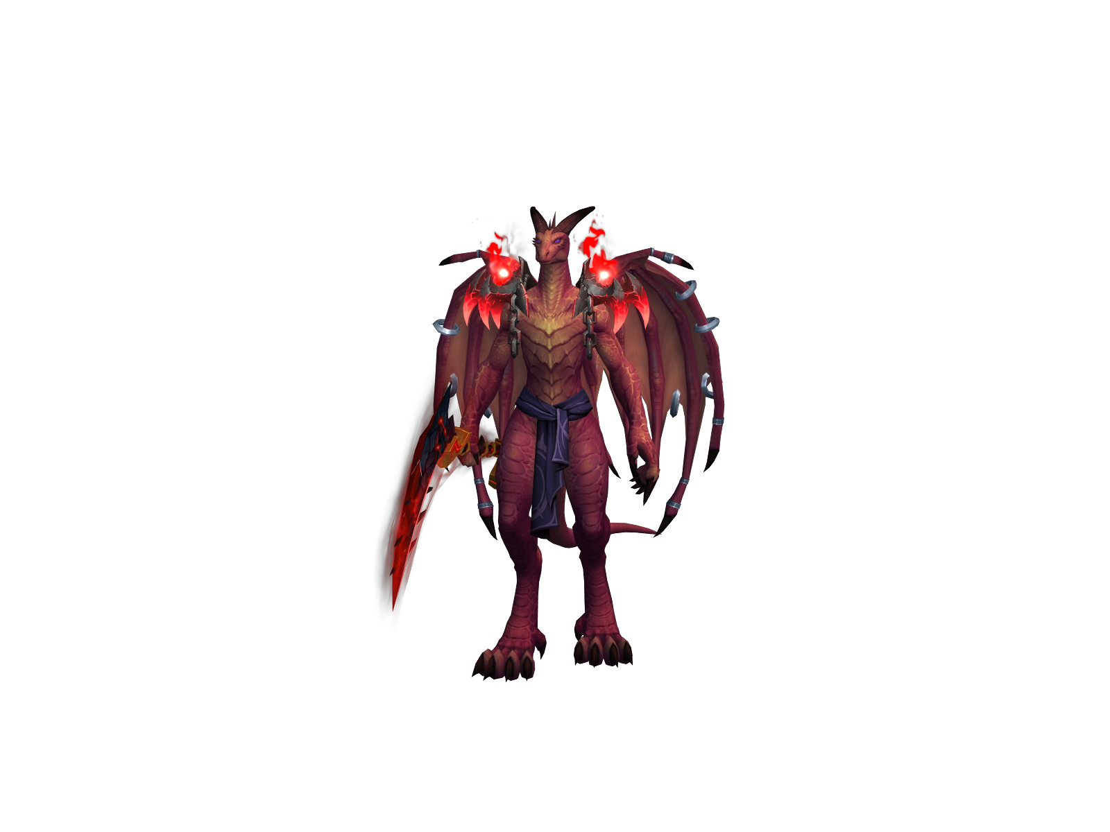Kbtdraky 3D character render