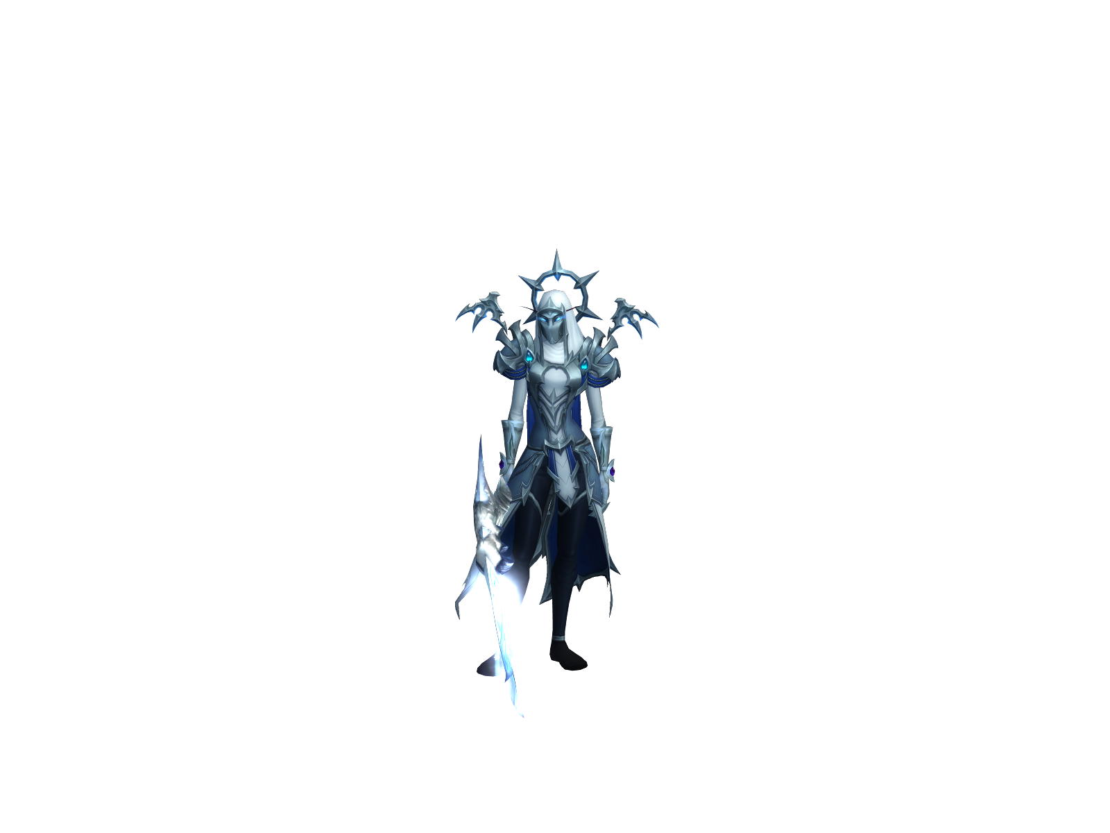Vyssera 3D character render