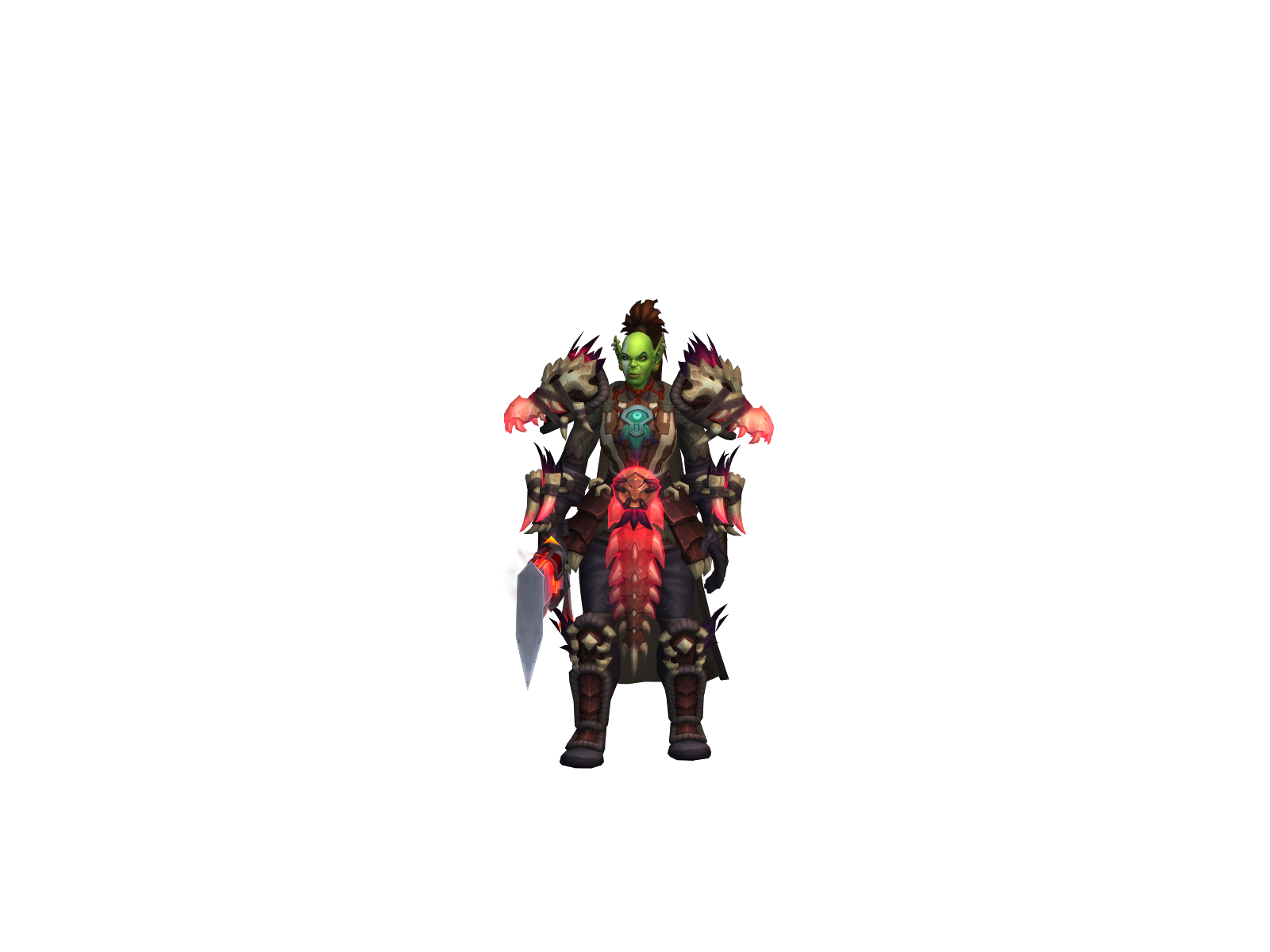 Demazia 3D character render