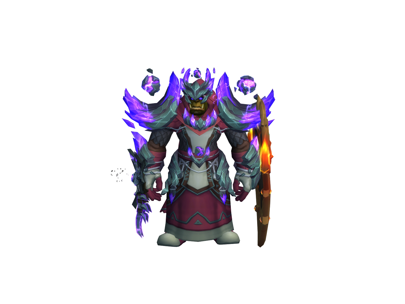 Gregok 3D character render