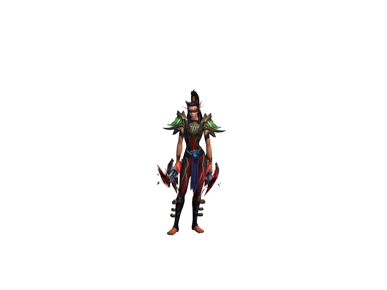 Xaryssa 3D character render