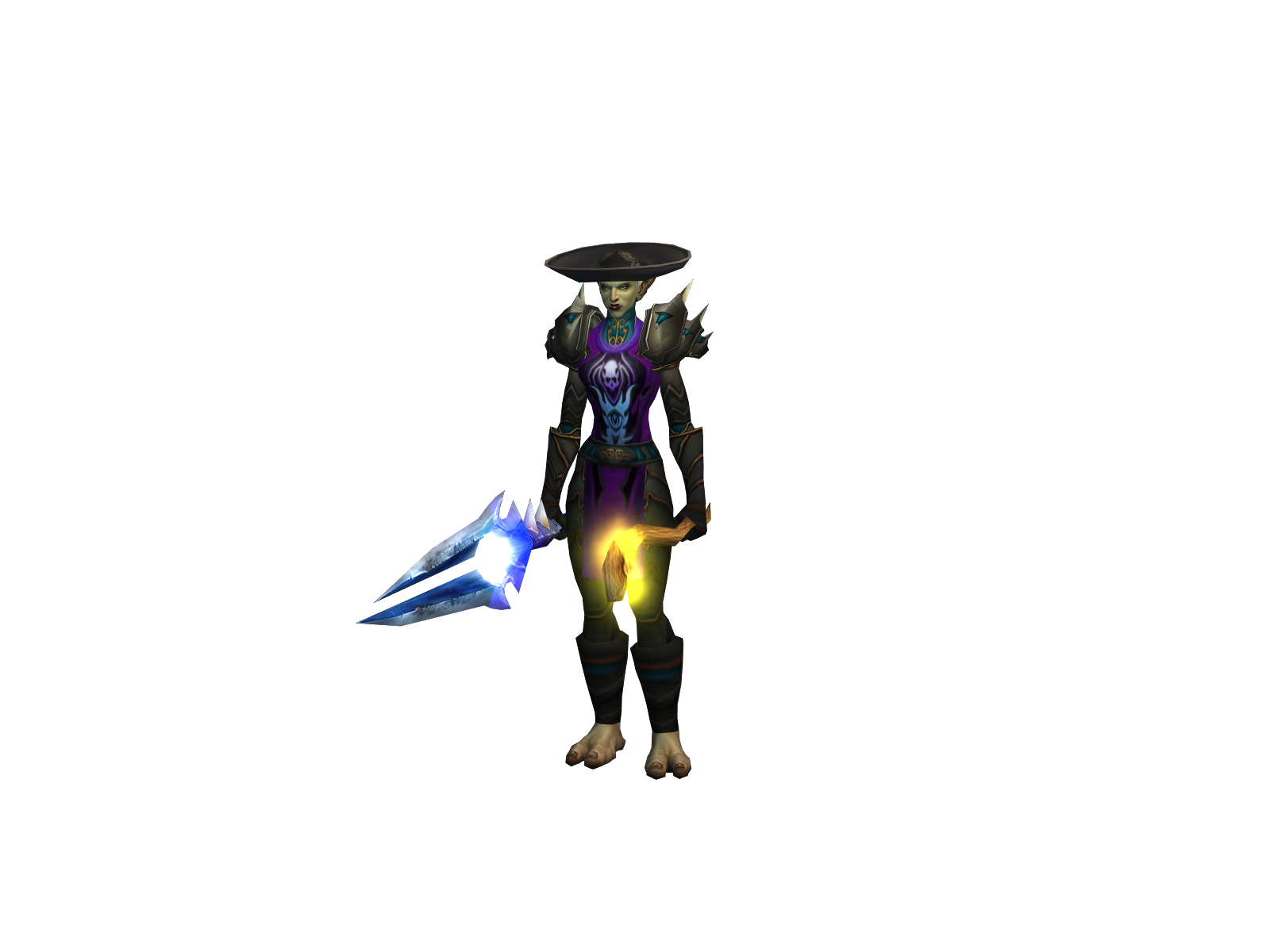 Yî 3D character render