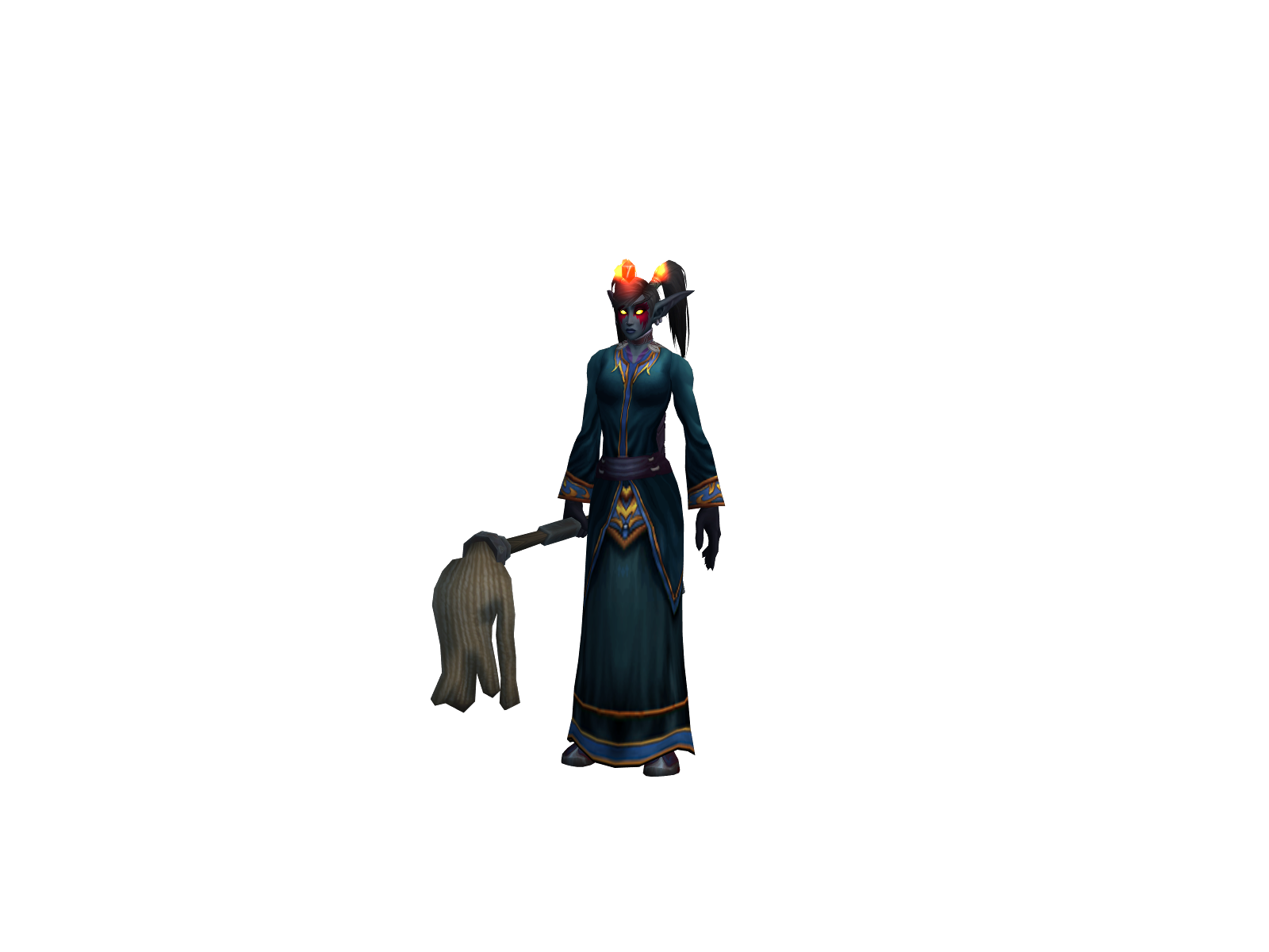 Dasherino 3D character render