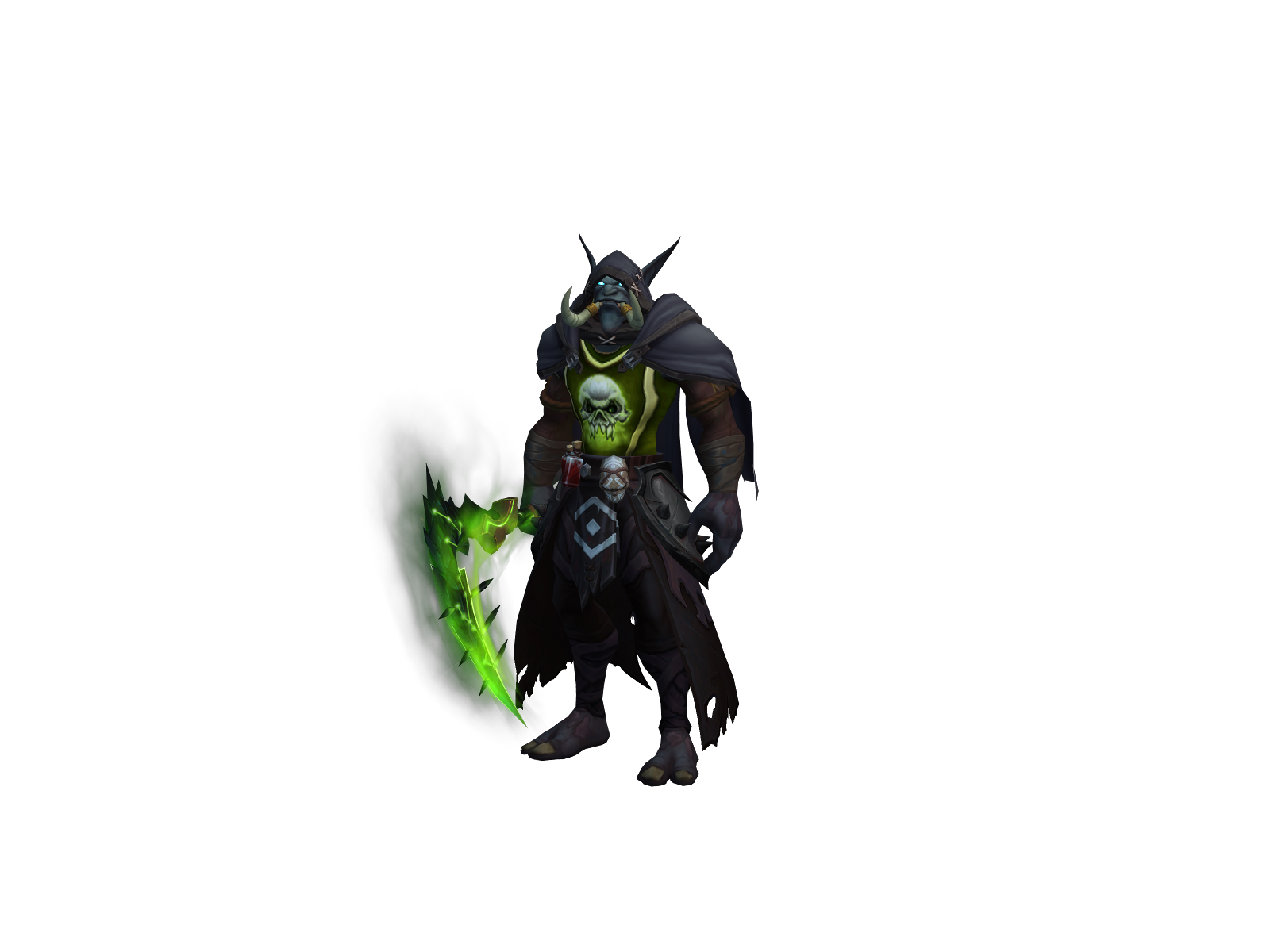 Balzhanar 3D character render