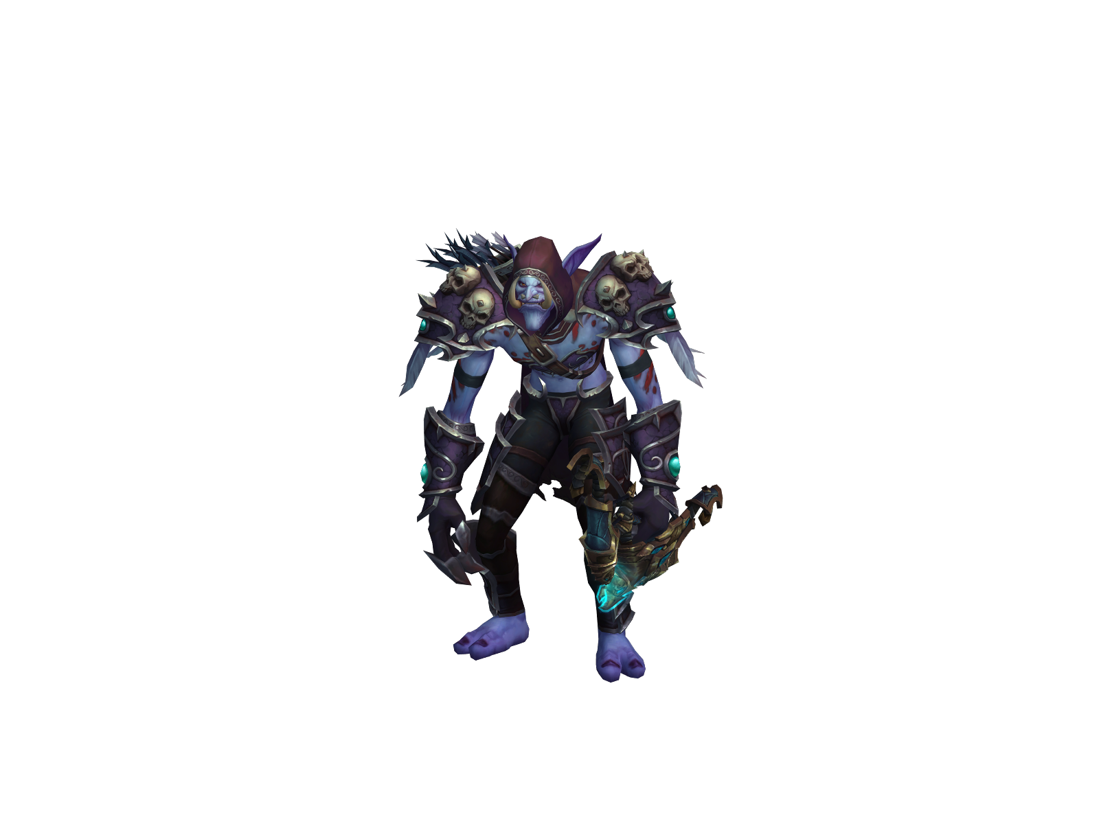 Batpesho 3D character render