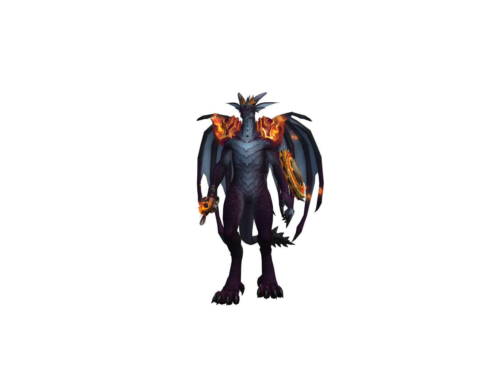 Lyphadria 3D character render