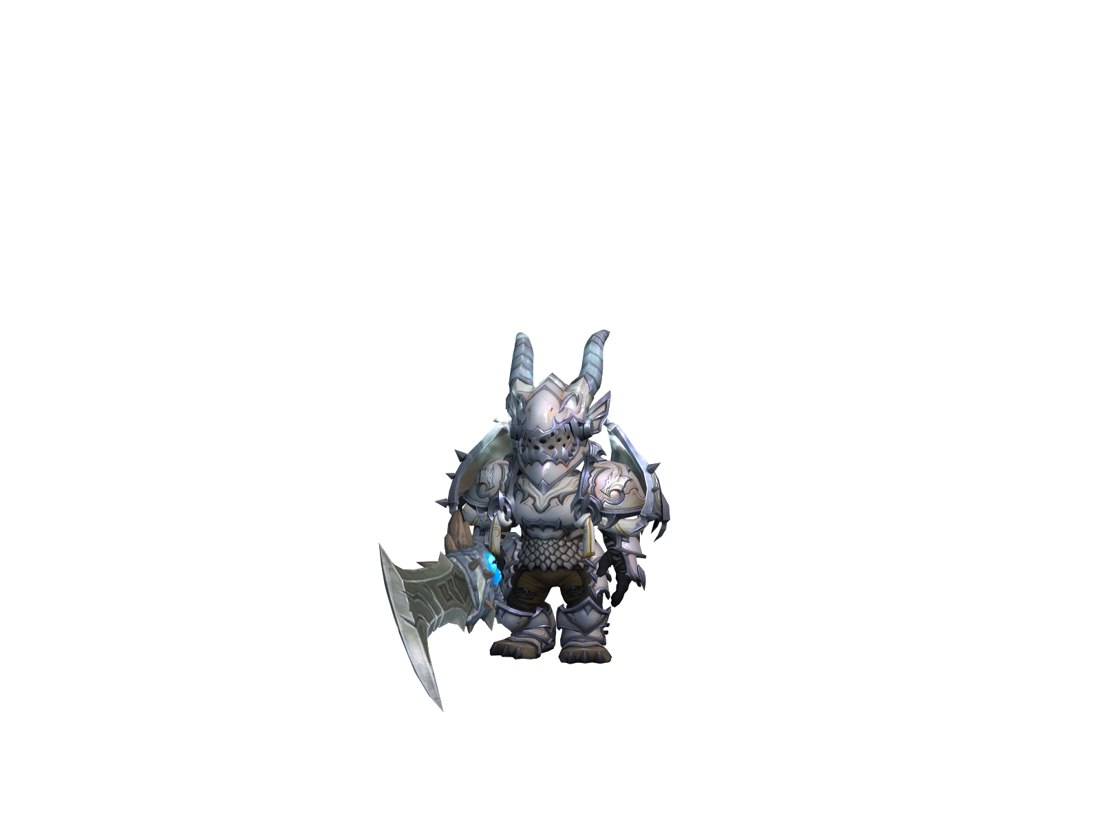 Ragebutt 3D character render