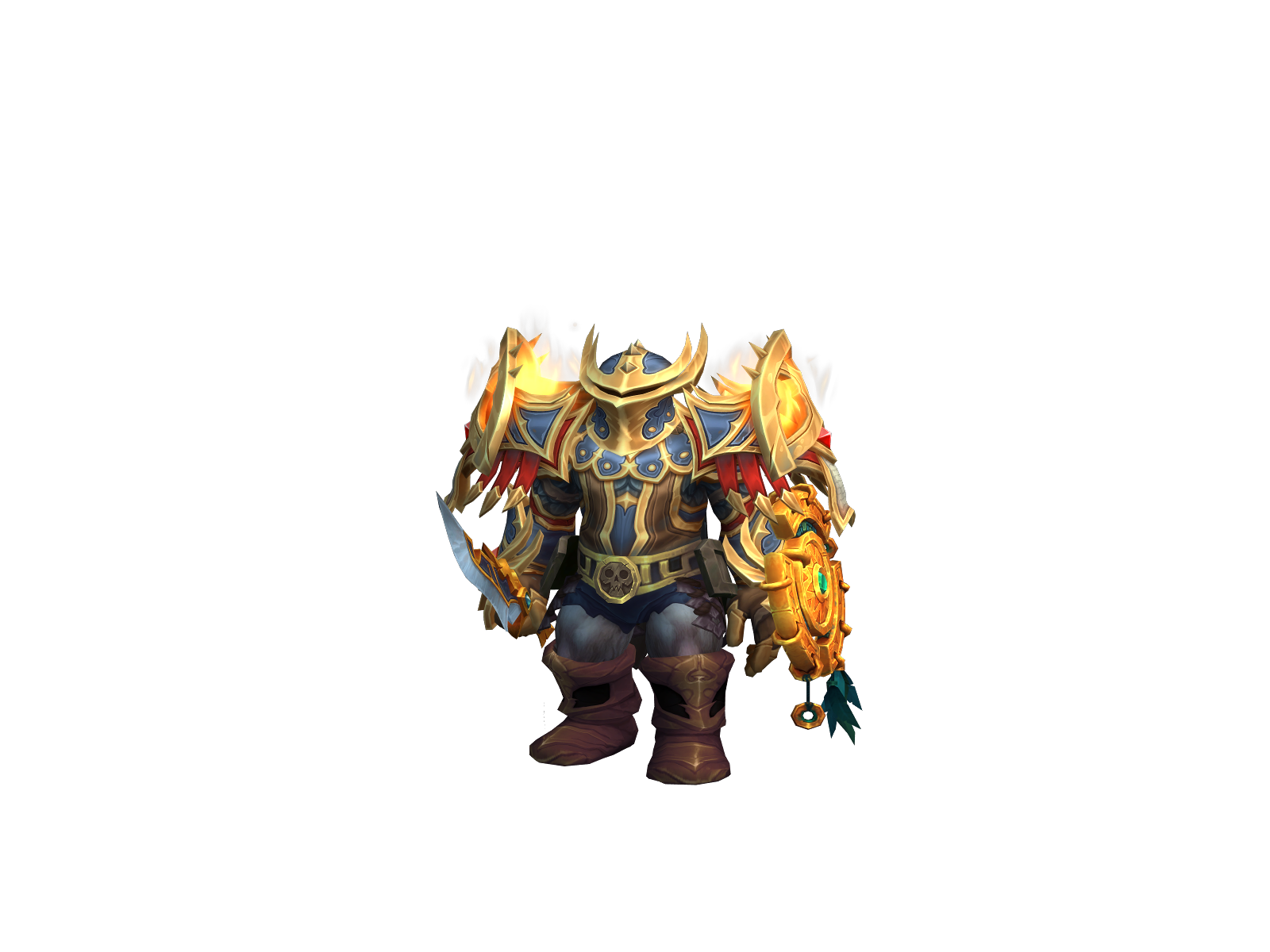 nerfhammer 3D character render
