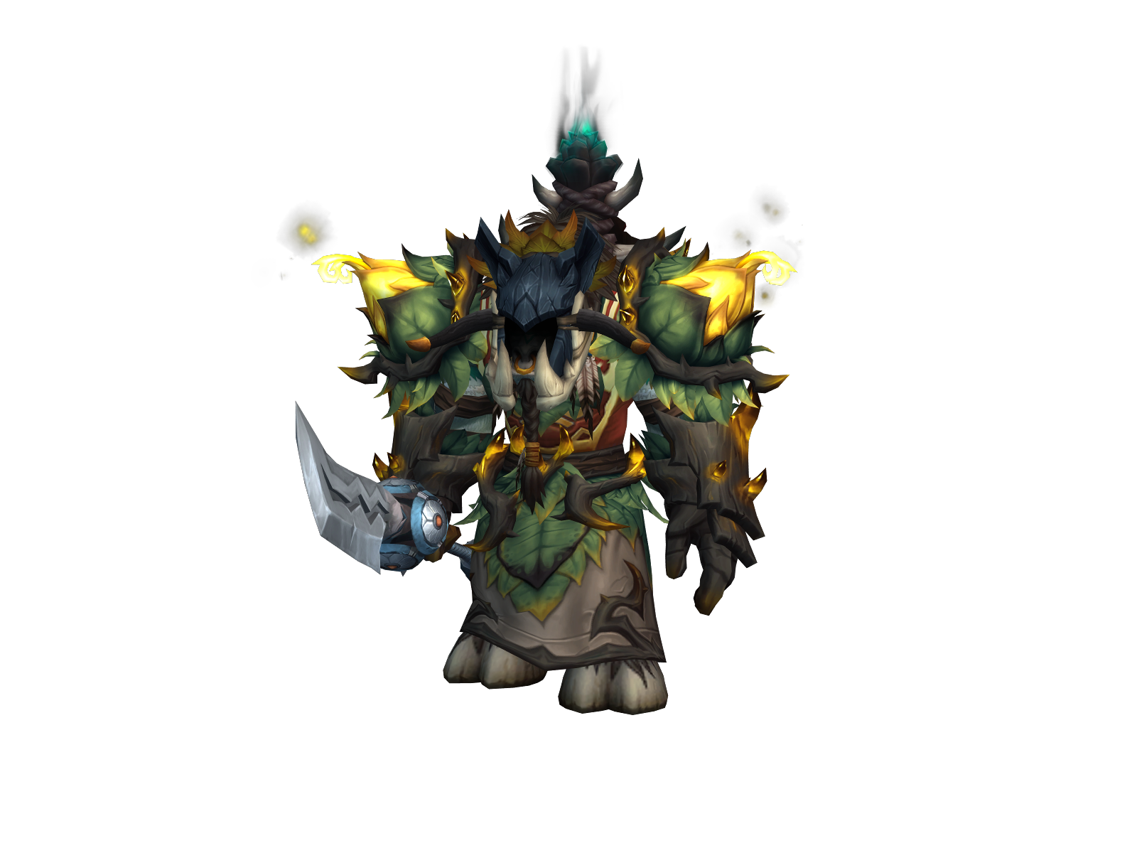 Jannati 3D character render