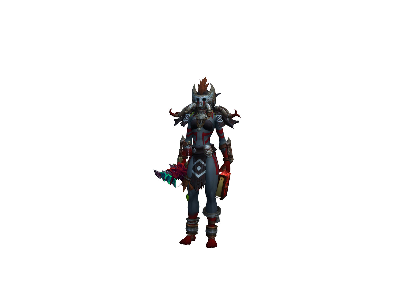Bleedmagneto 3D character render