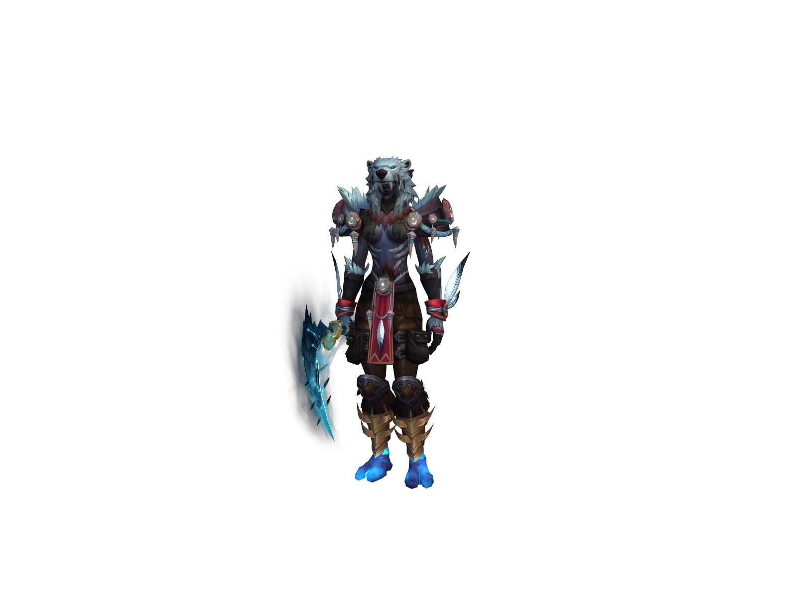 Deathzee 3D character render