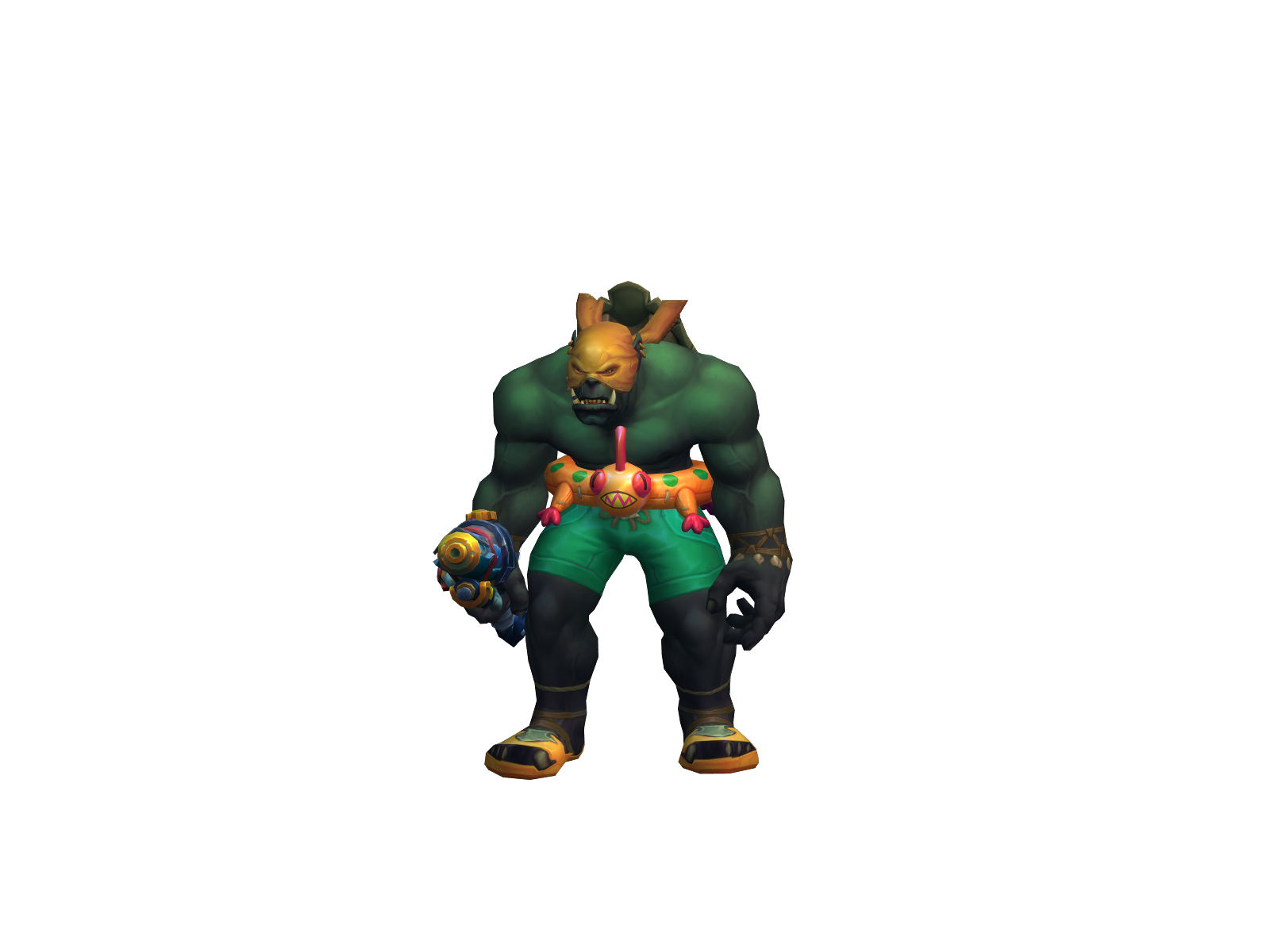 Küwáít 3D character render