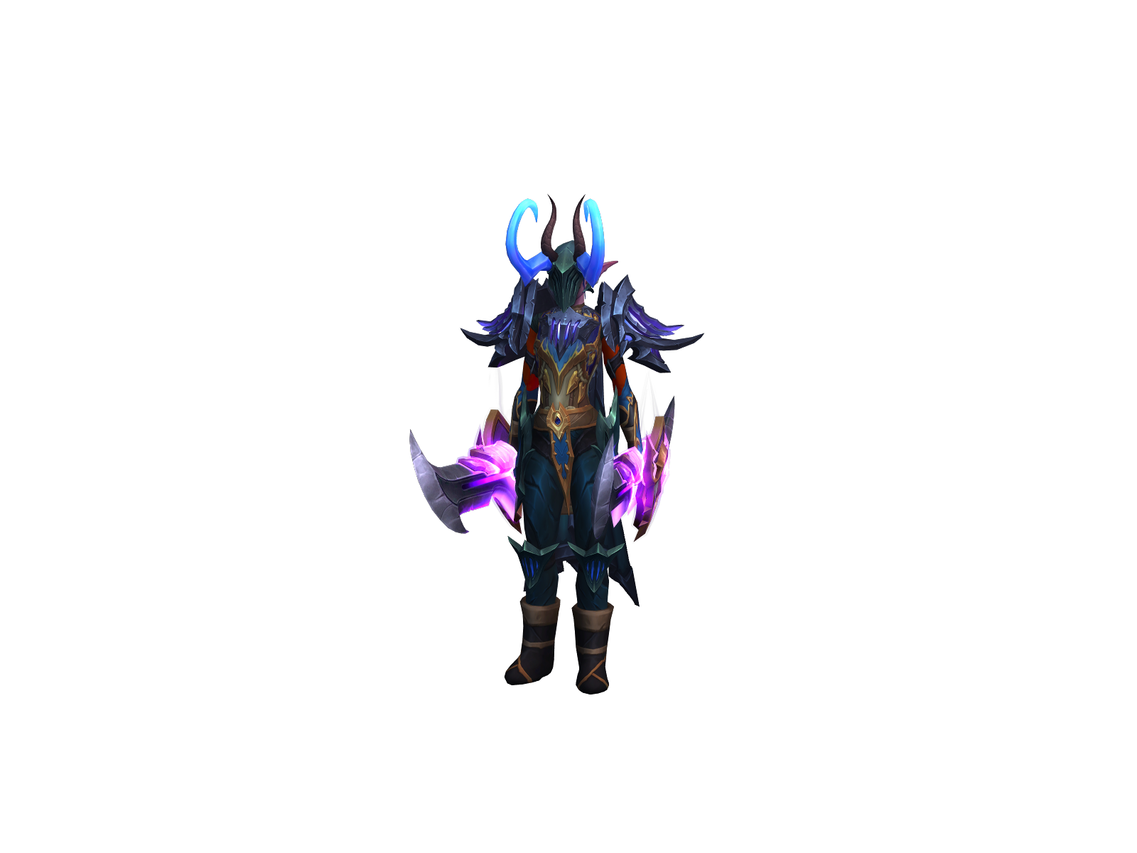 Demonerx 3D character render