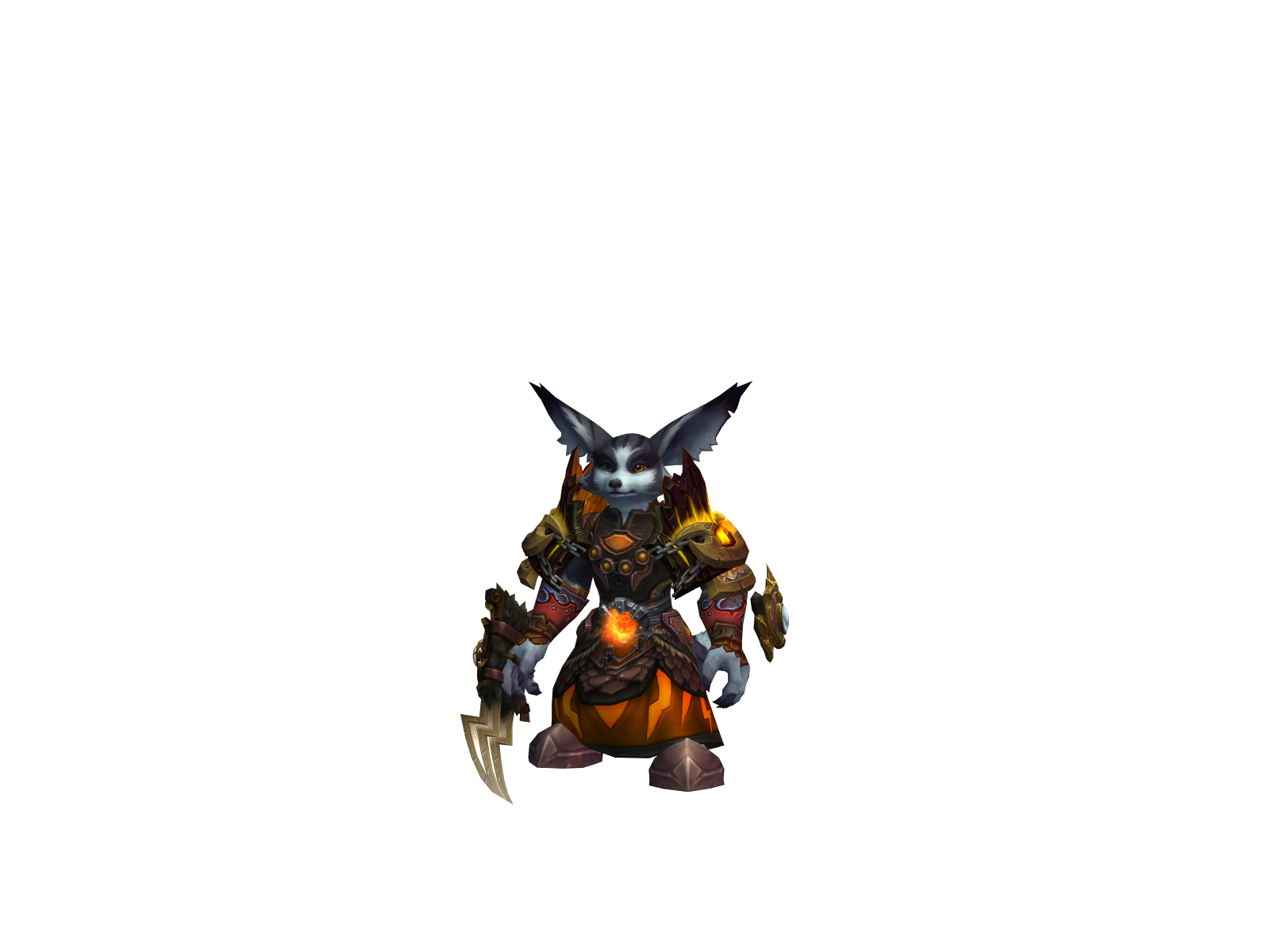 Meridl 3D character render