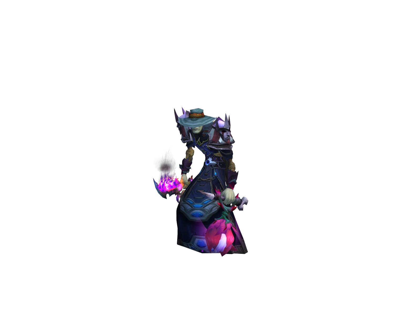 Pajol 3D character render