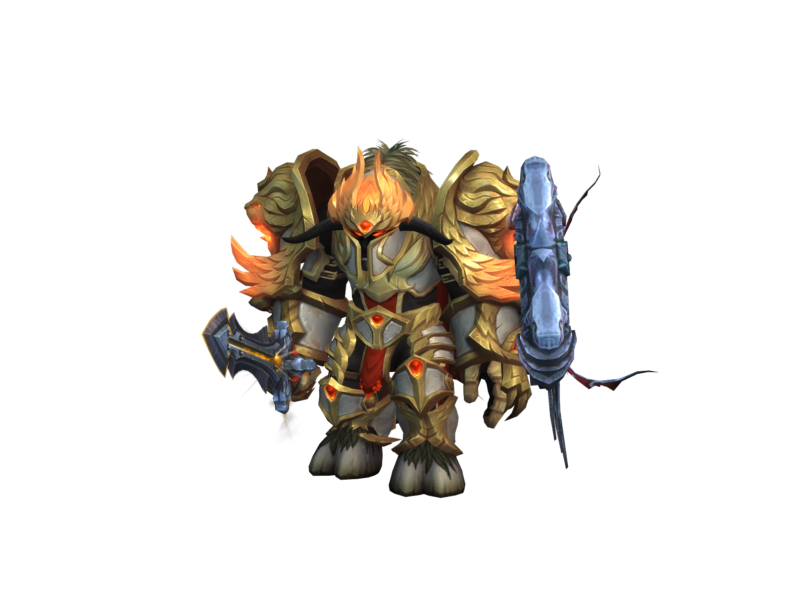 Omegaprot 3D character render