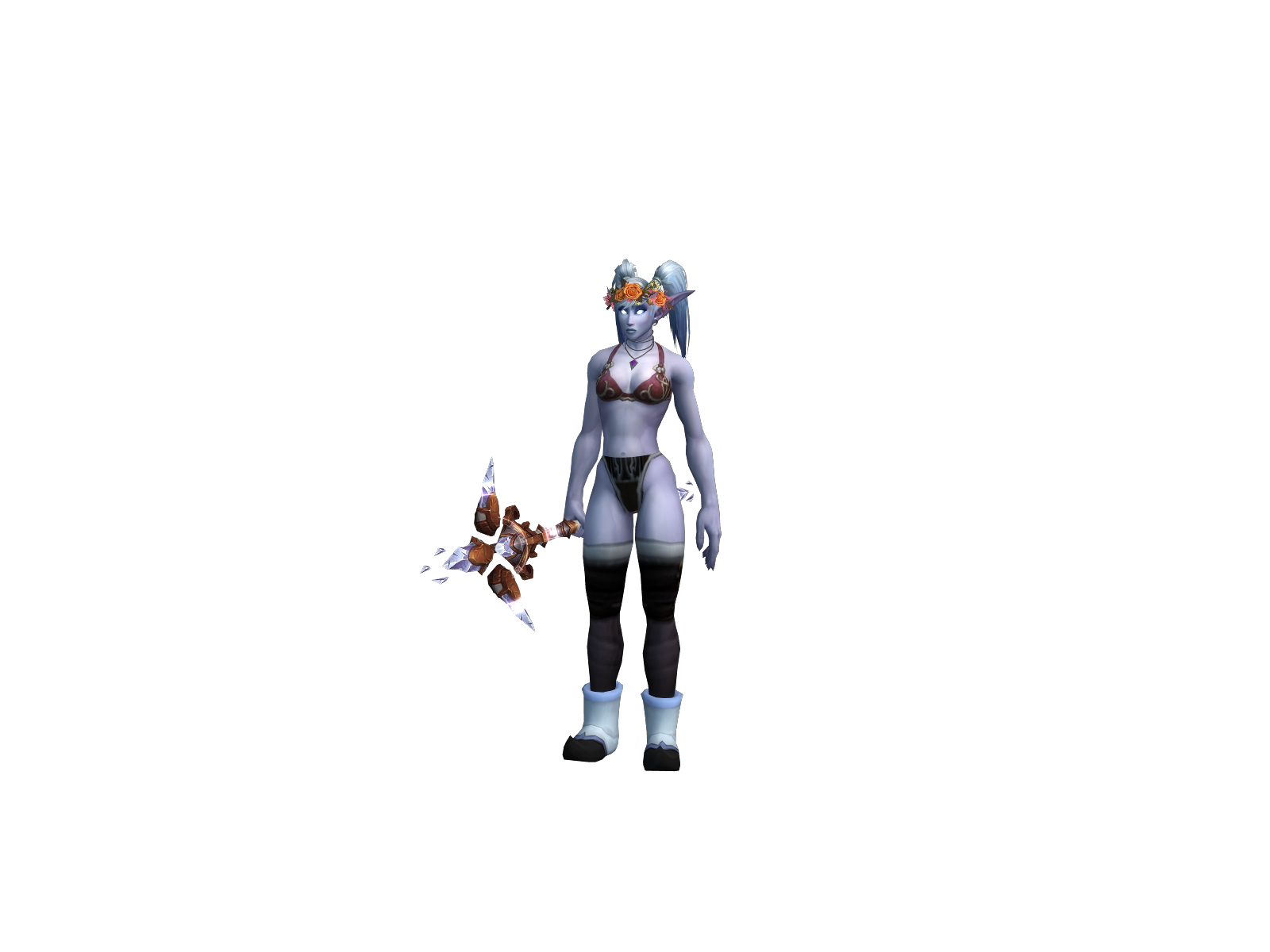 Xelyah 3D character render