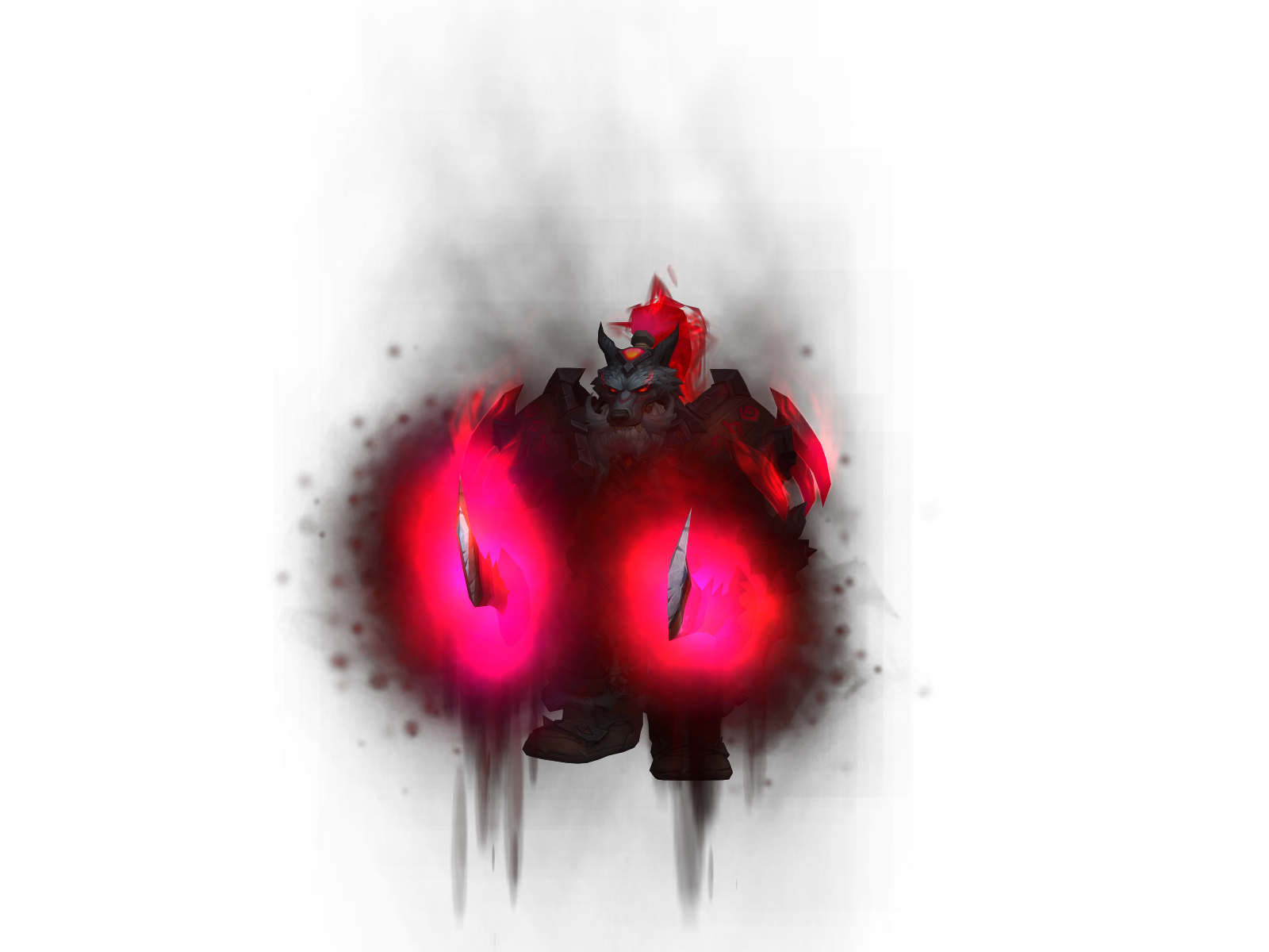 Blackmail 3D character render