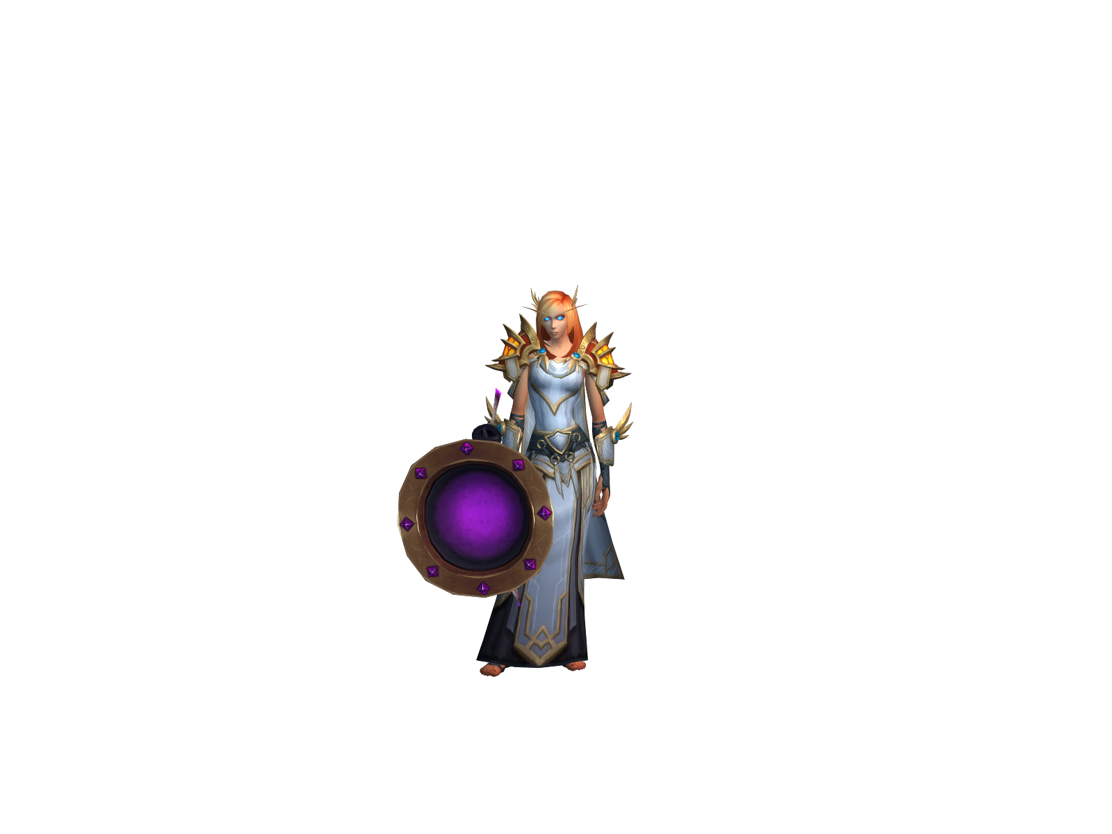 Måkeluring 3D character render