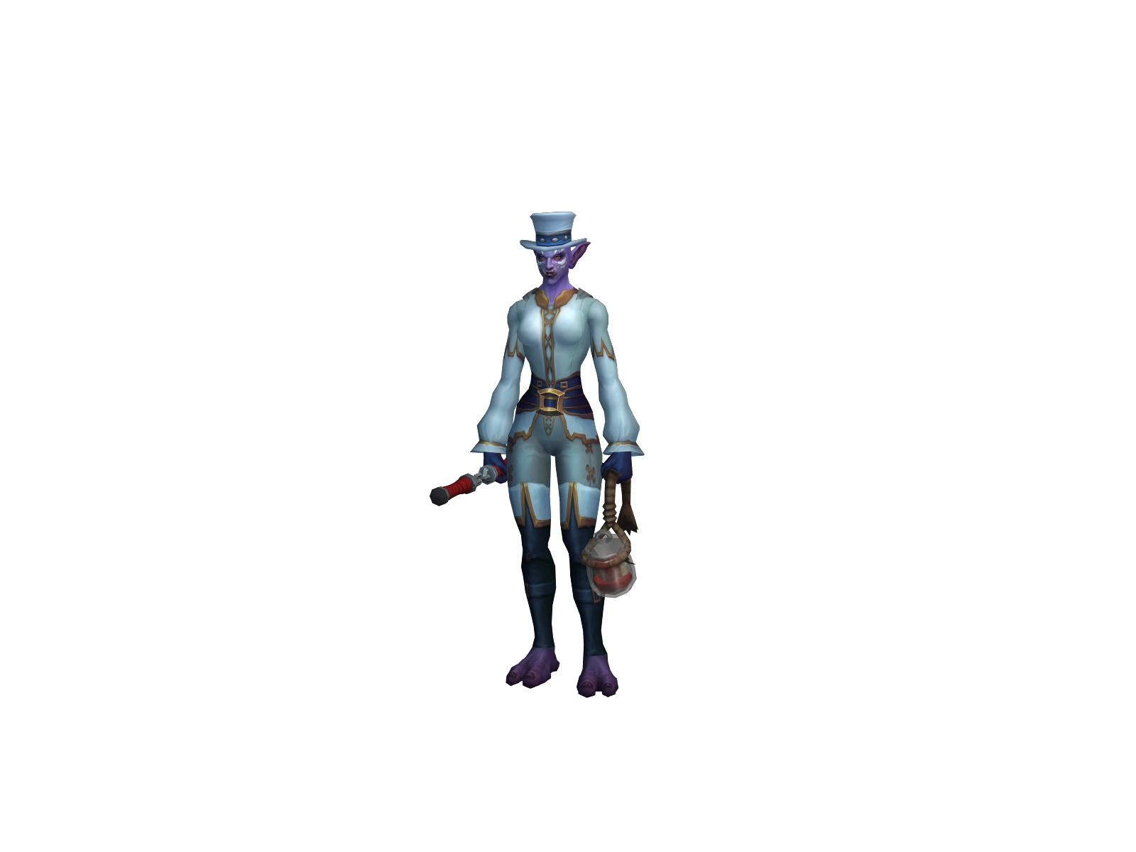 Droodtai 3D character render