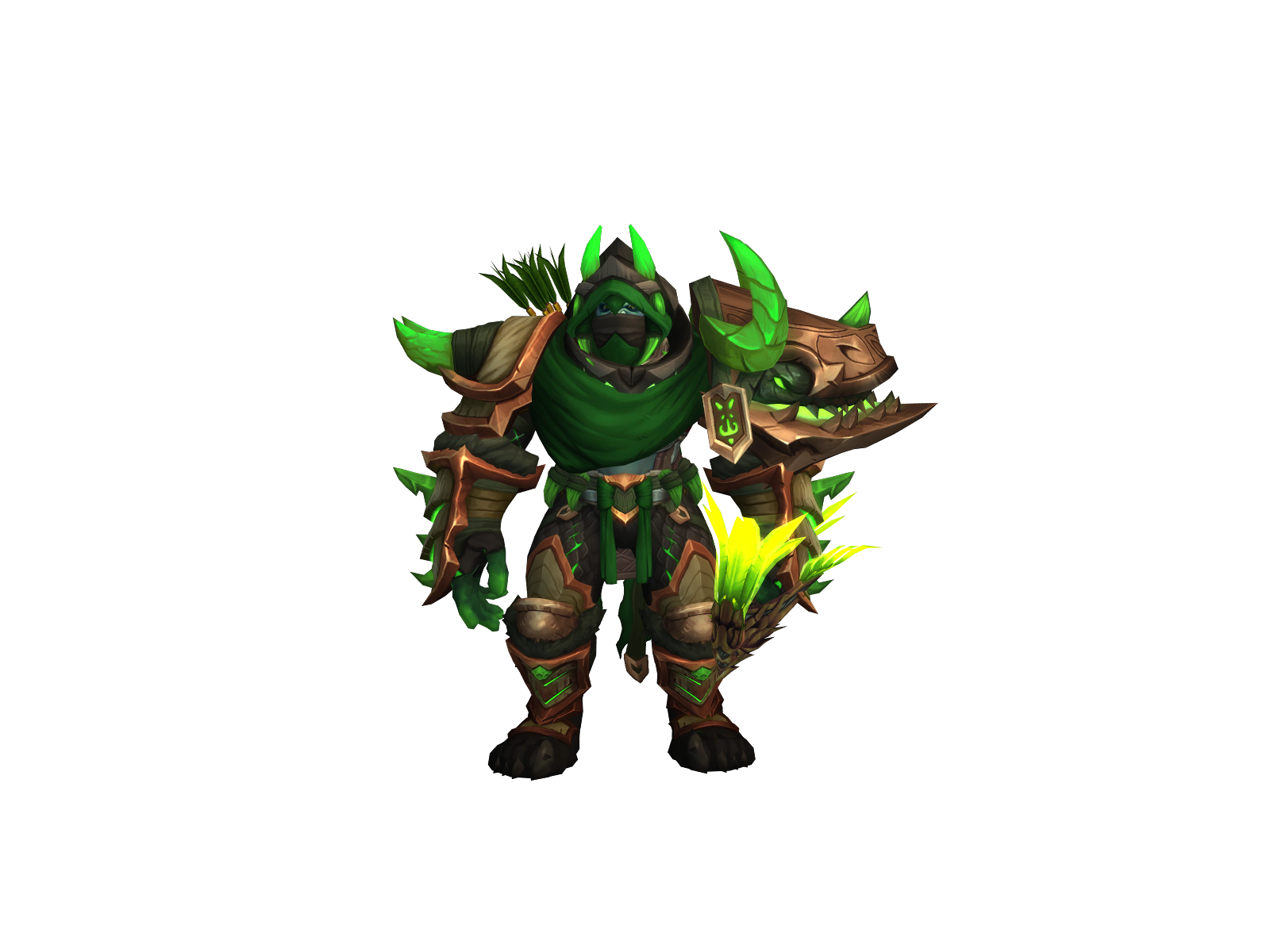 Brocolini 3D character render