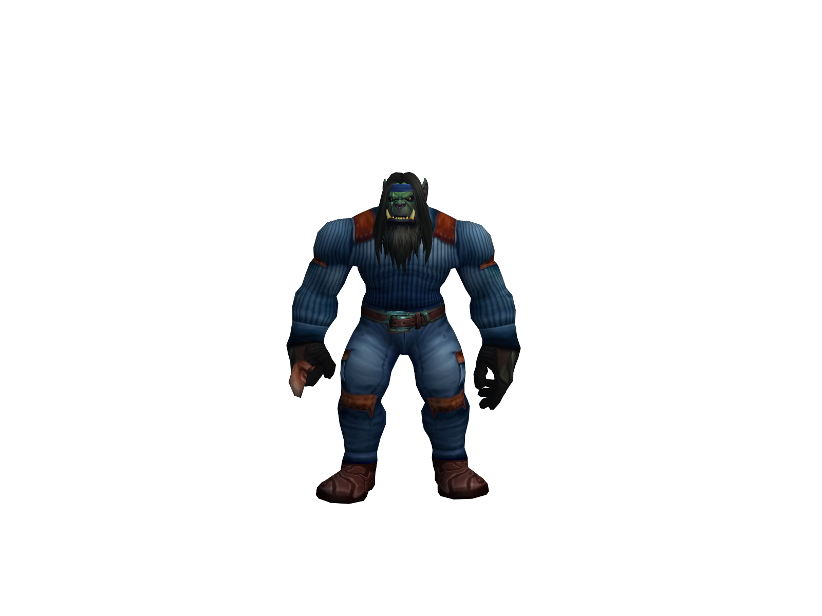 Mambas 3D character render