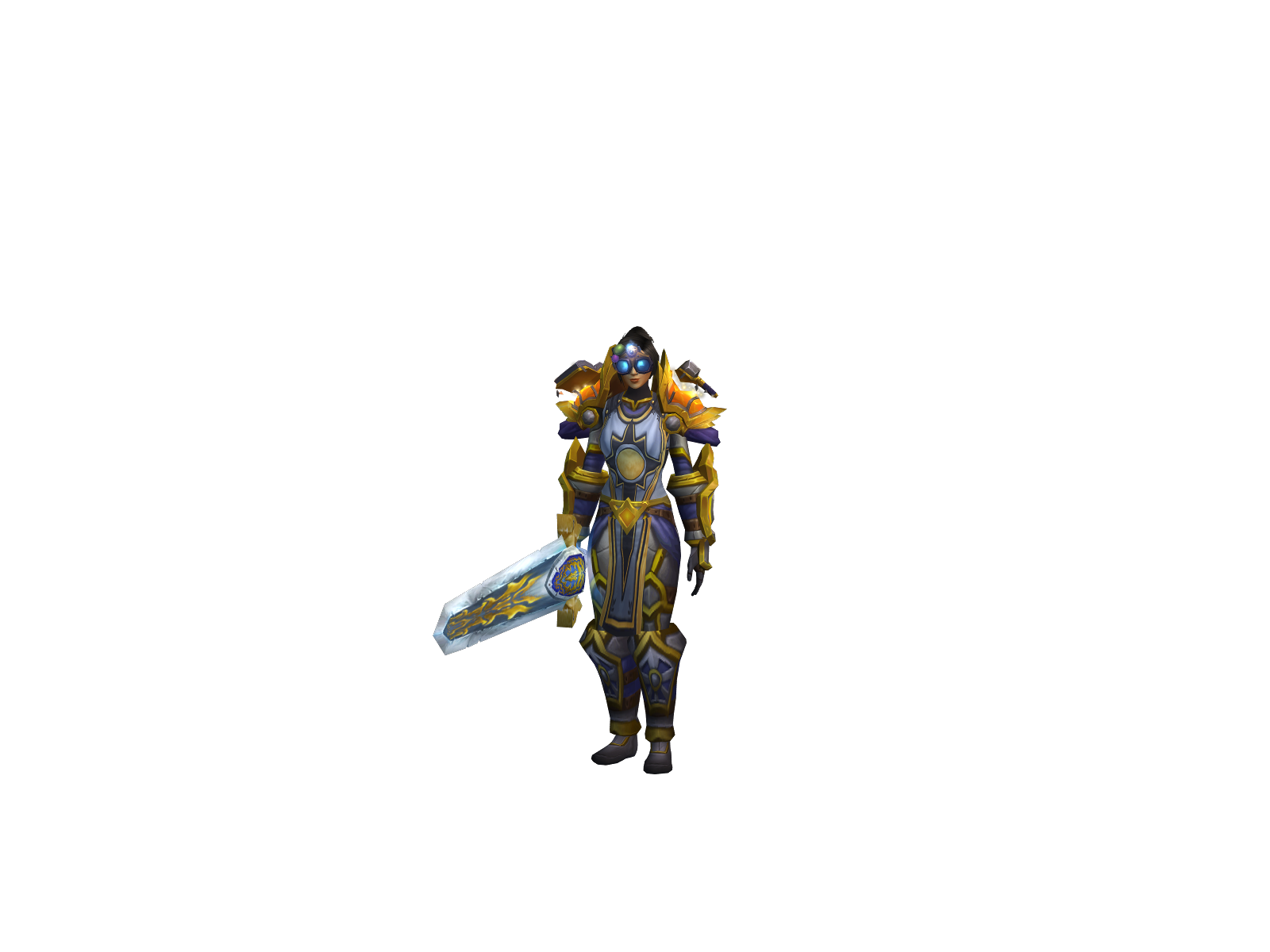 Fkadin 3D character render