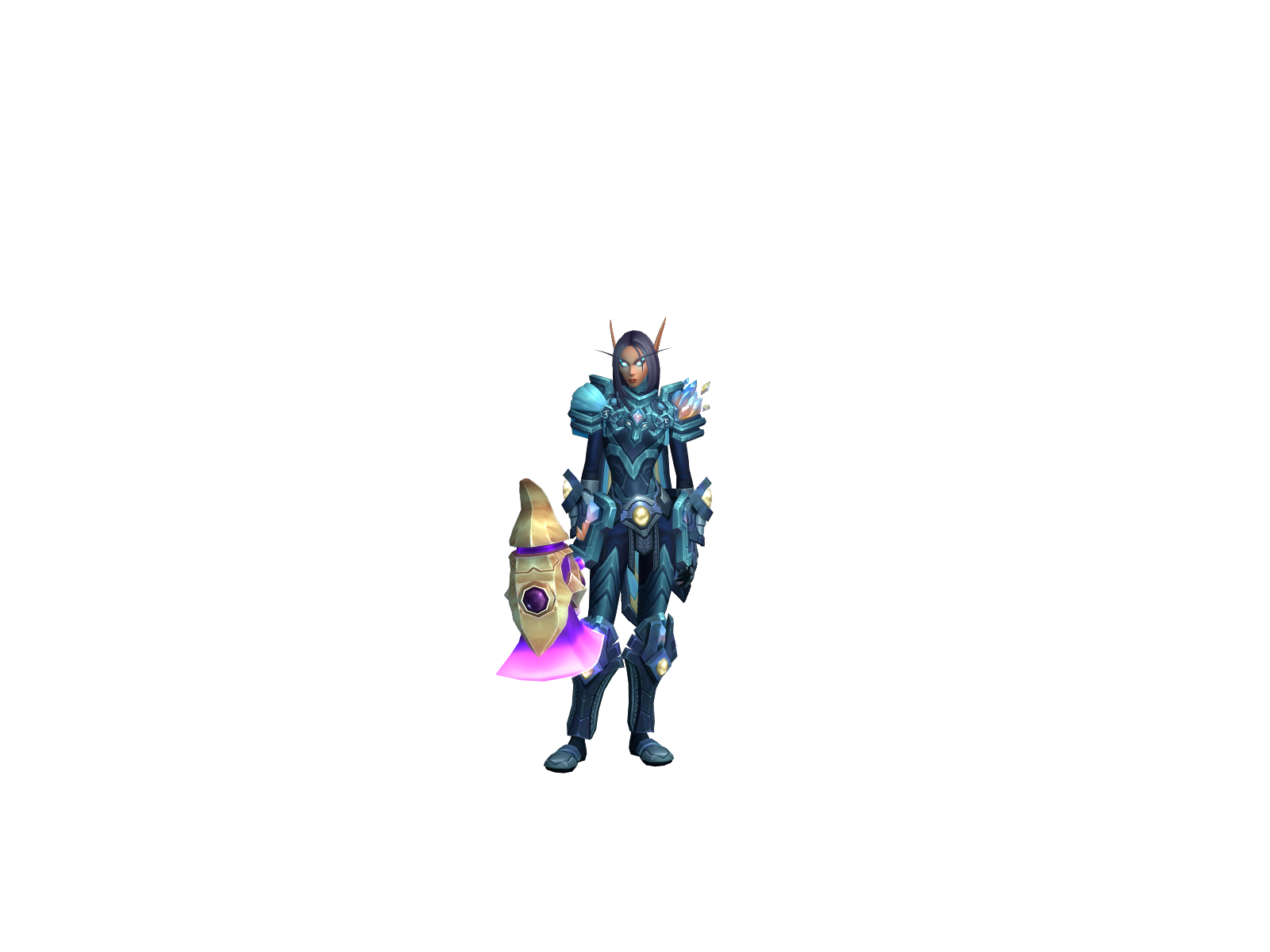 Alfaknight character render