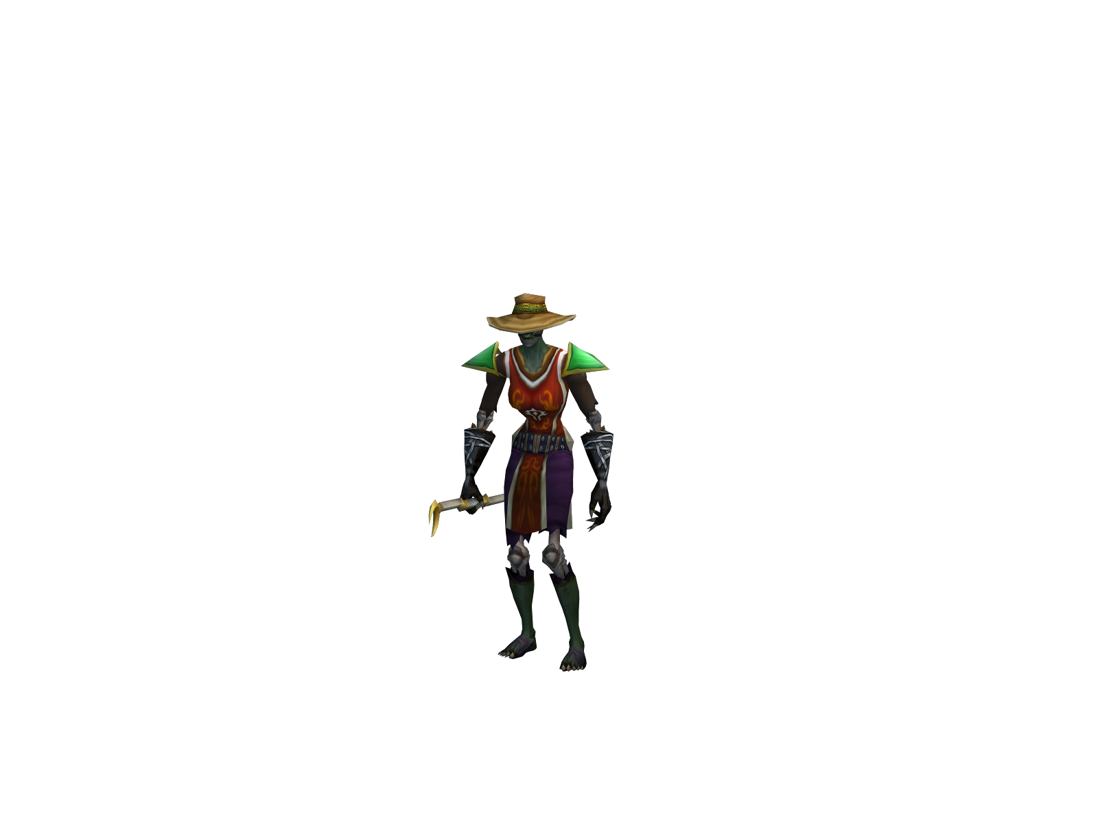 Præstheh 3D character render