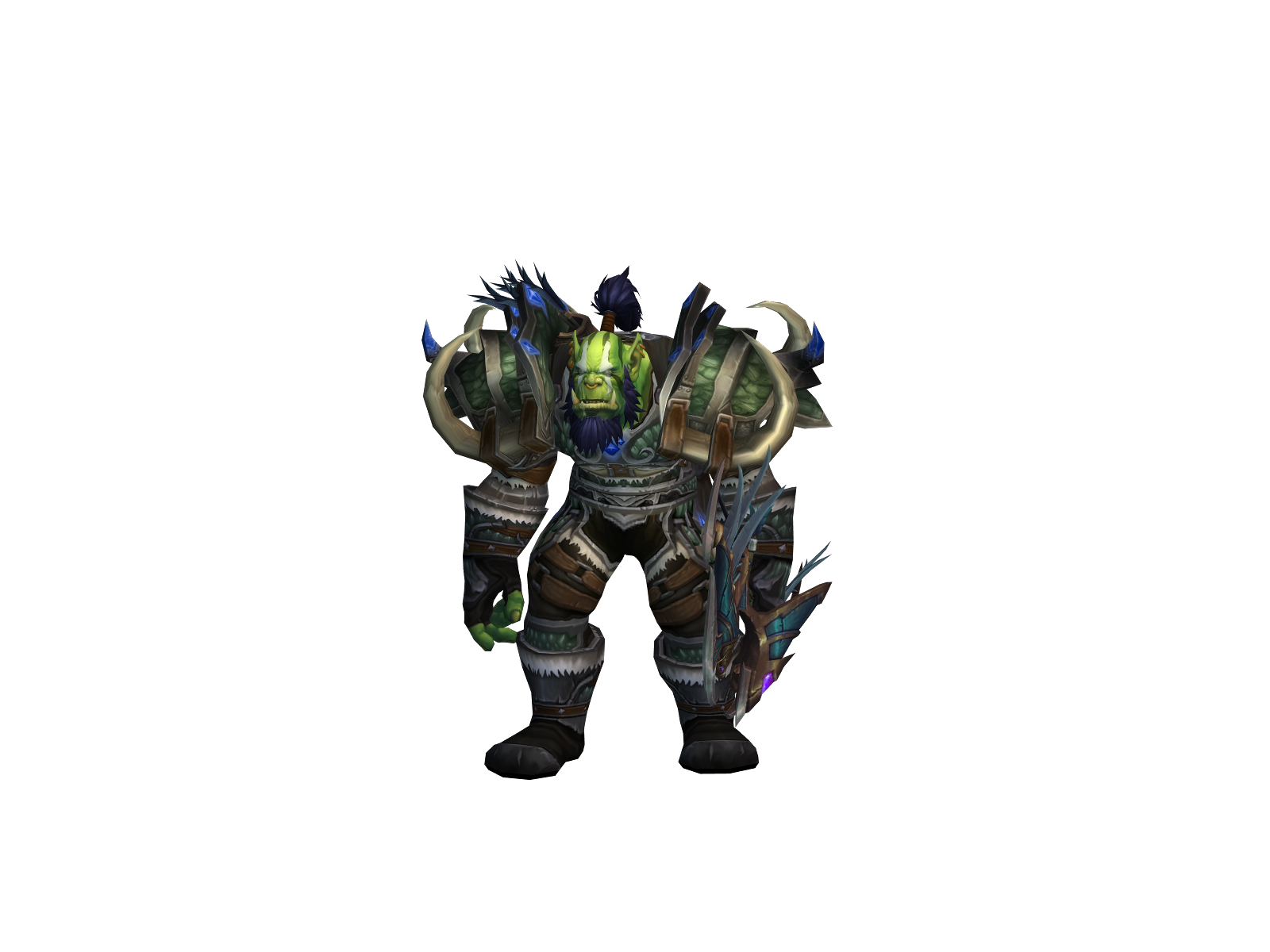 Telangie 3D character render