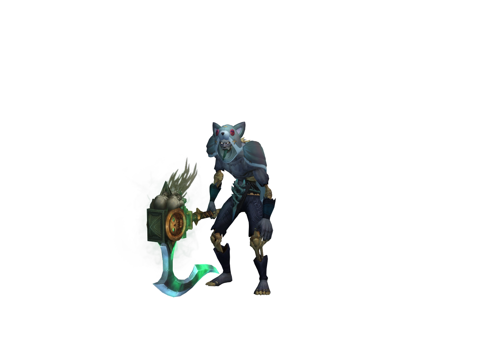 Gotryx 3D character render